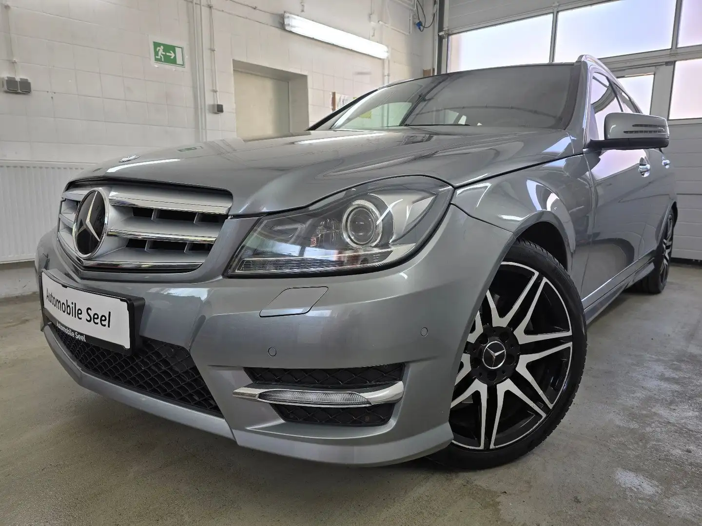 Mercedes-Benz C 350 T CDI BlueEfficiency*AMG-Styling*Navi*Xeno Argintiu - 1