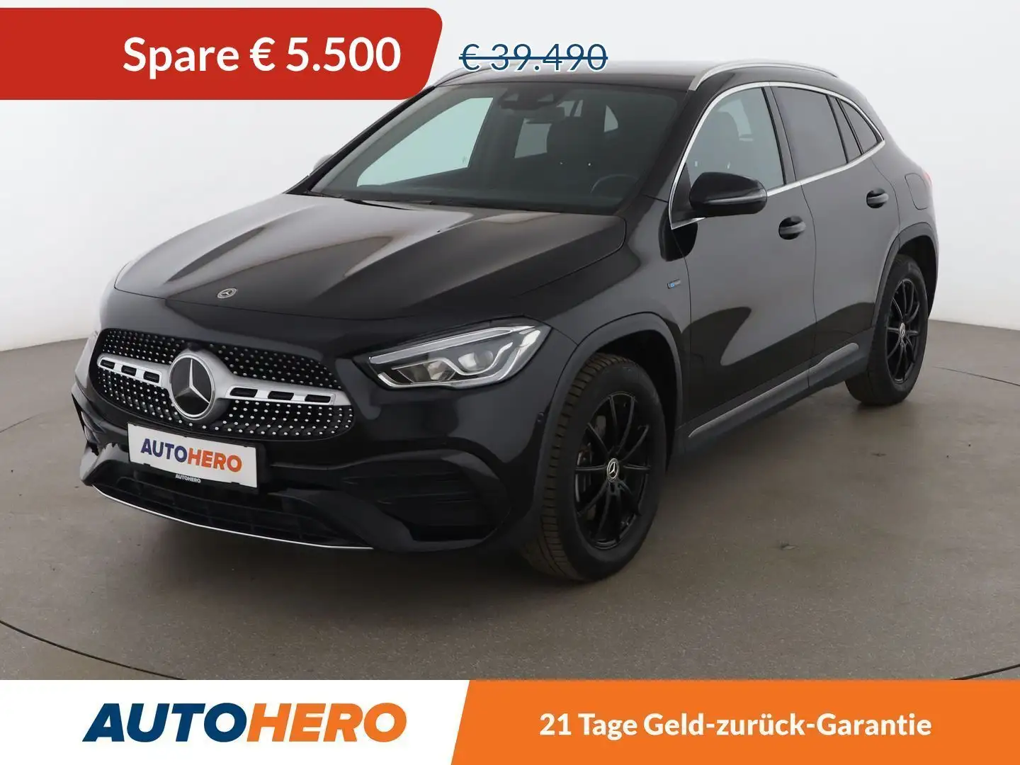 Mercedes-Benz GLA 250 GLA 250e AMG Line Aut. *LED*NAVI*ACC*CAM*AHK*SPUR* Schwarz - 1