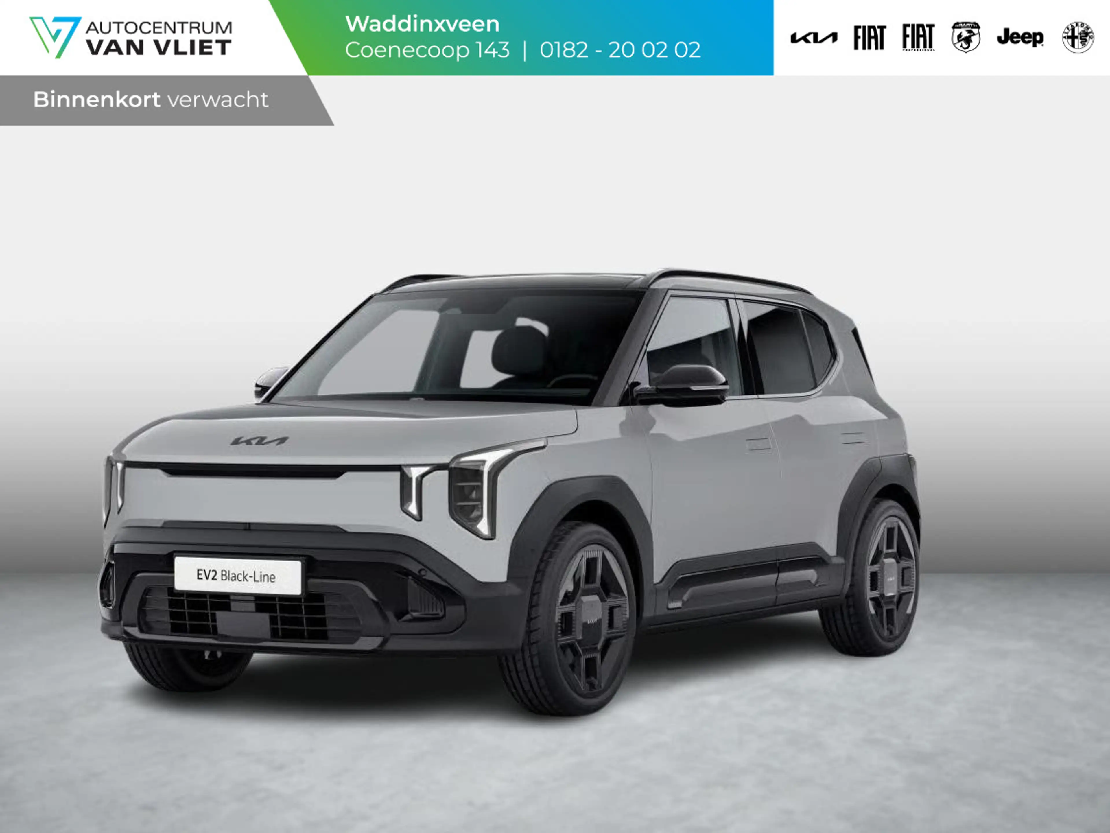 Kia EV2 Black-Line 61 kWh | 5p. | Navi. | Clima. | Adapt.