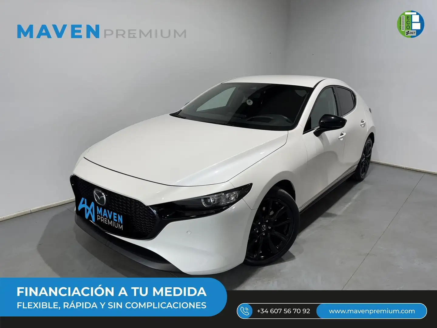 Mazda 3 2.0 e-Skyactiv-X Homura 137kW Blanco - 1