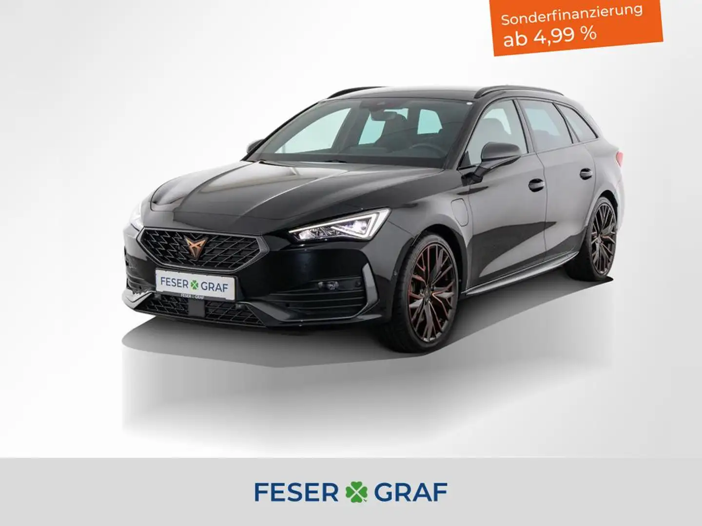 CUPRA Leon ST 1.4TSI e-Hybrid DSG LED RearView Navigationssys Schwarz - 1