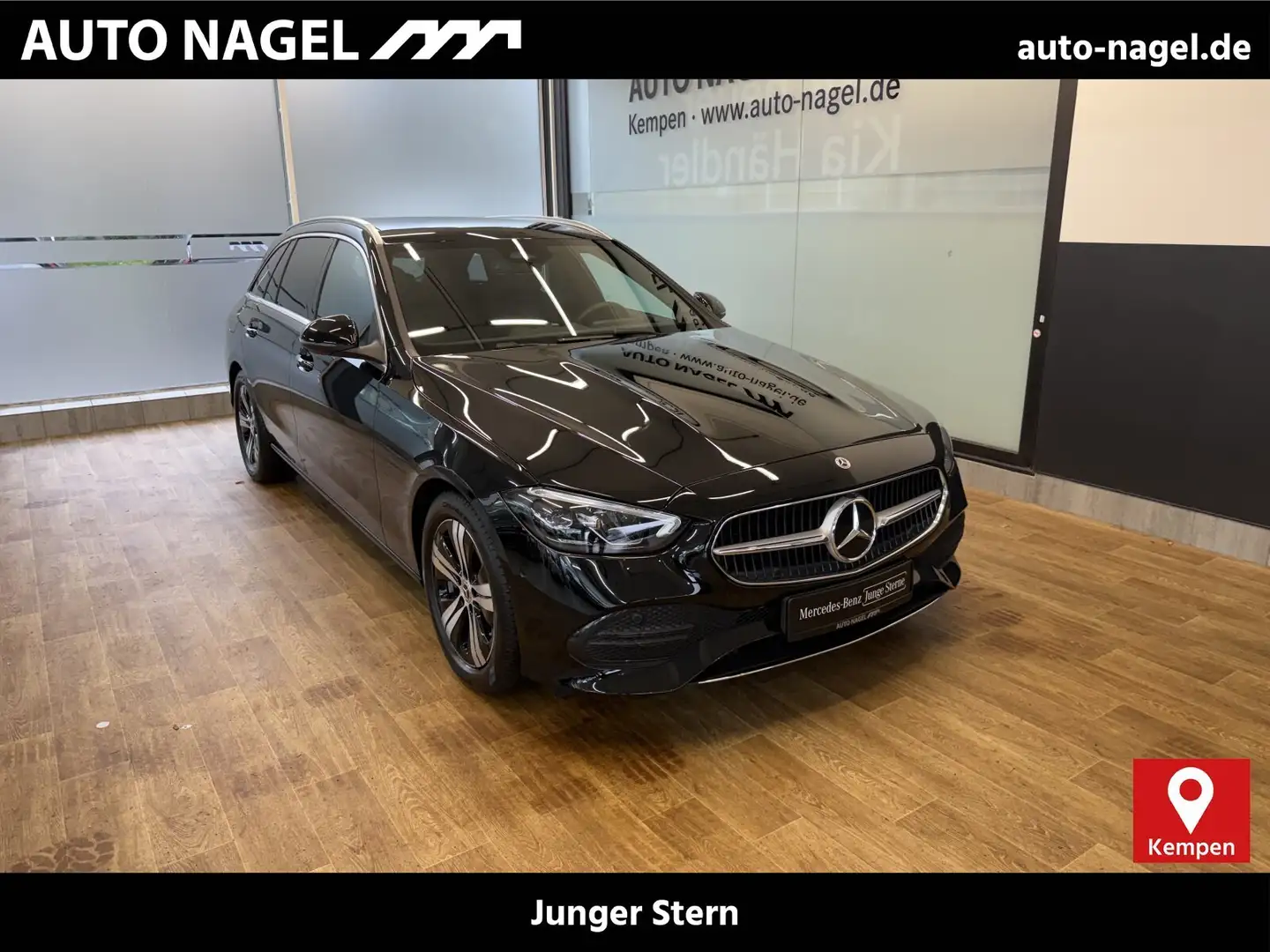 Mercedes-Benz C 200 C 200 d T Avantgarde +LED+NAVI+DAB+DISTRONIC+360 Schwarz - 1