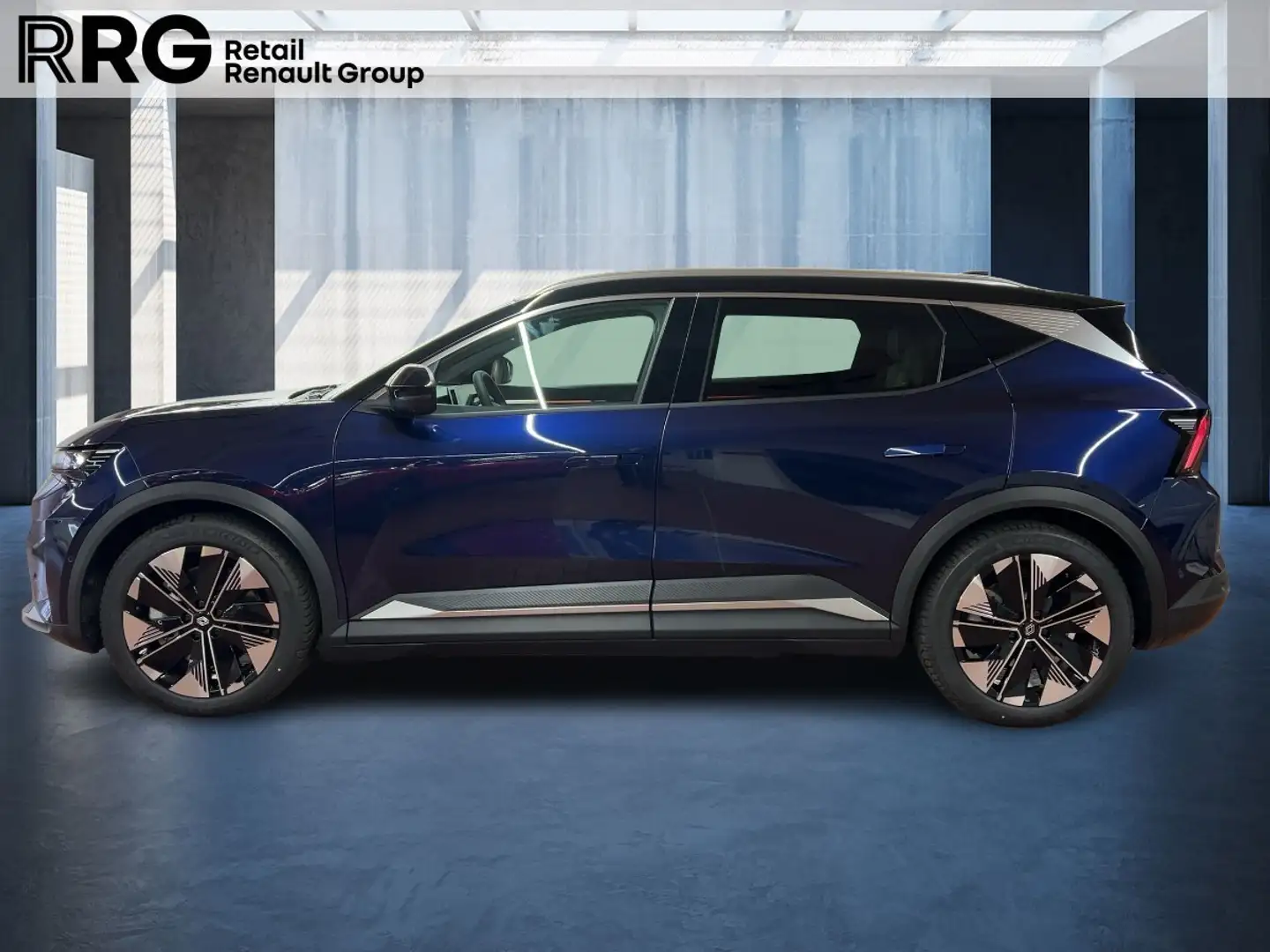 Renault Scenic 100% ele Iconic 220 Long Range PDC Blau - 2