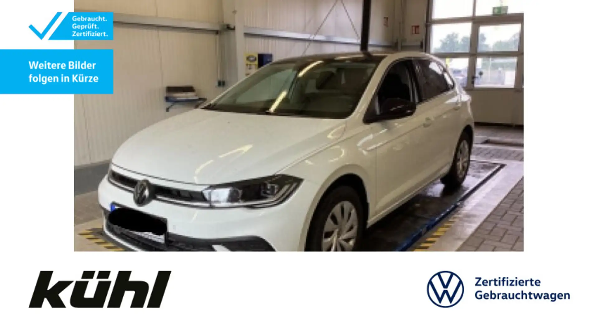 Volkswagen Polo 6 VI 1.0 TSI DSG Move IQ.Light ACC Beats Ka Weiß - 1