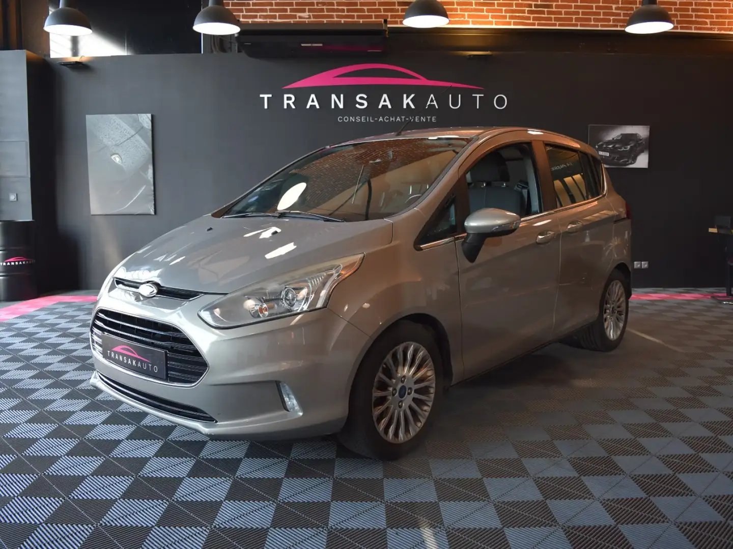 Ford B-Max B-MAX 1.0 EcoBoost 120 S\u0026amp;S Trend Gris - 1