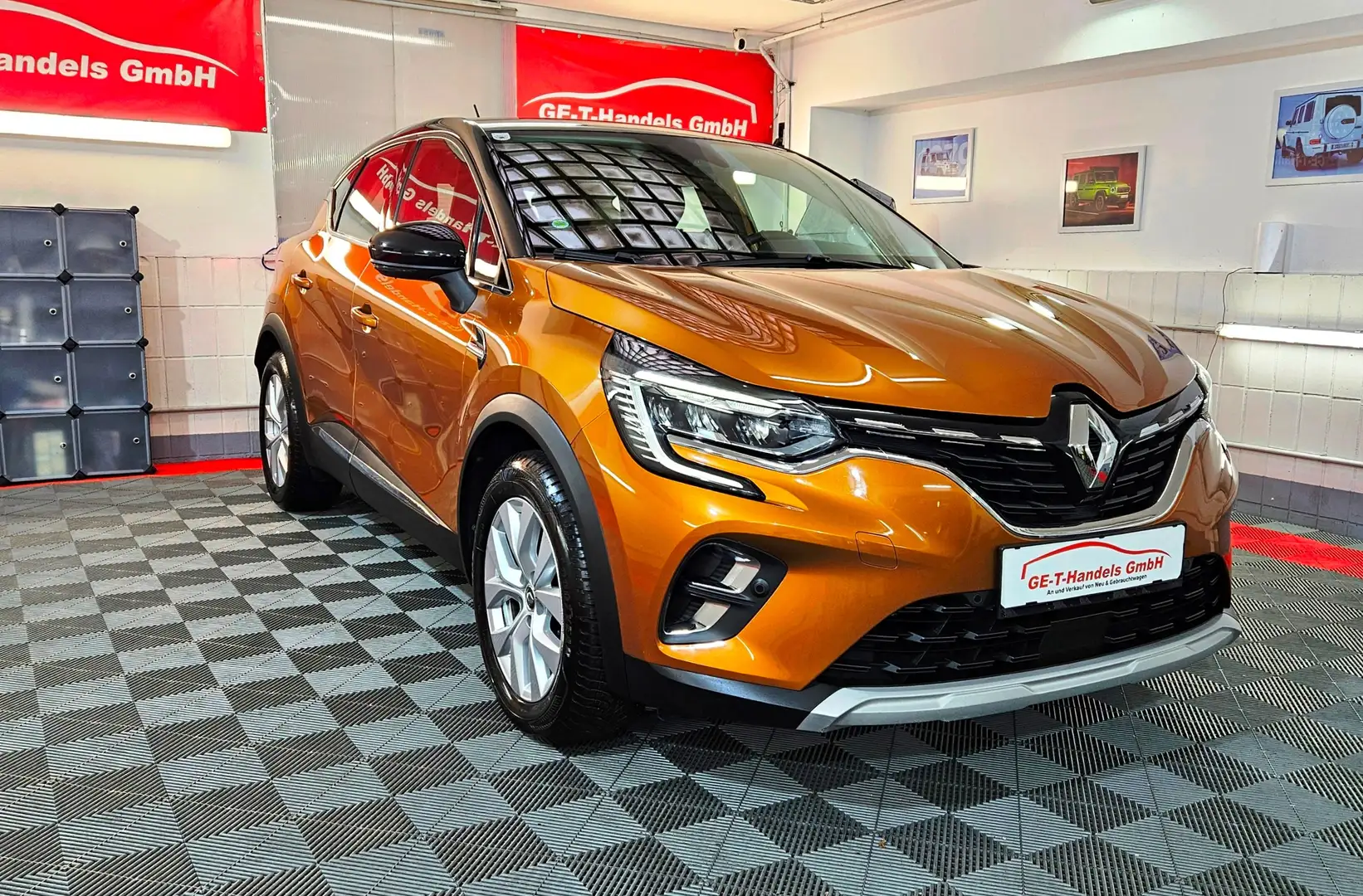 Renault Captur TCe 130 Kamera LED Aut. Navi Sport-Line 1.Besitz Oranje - 2