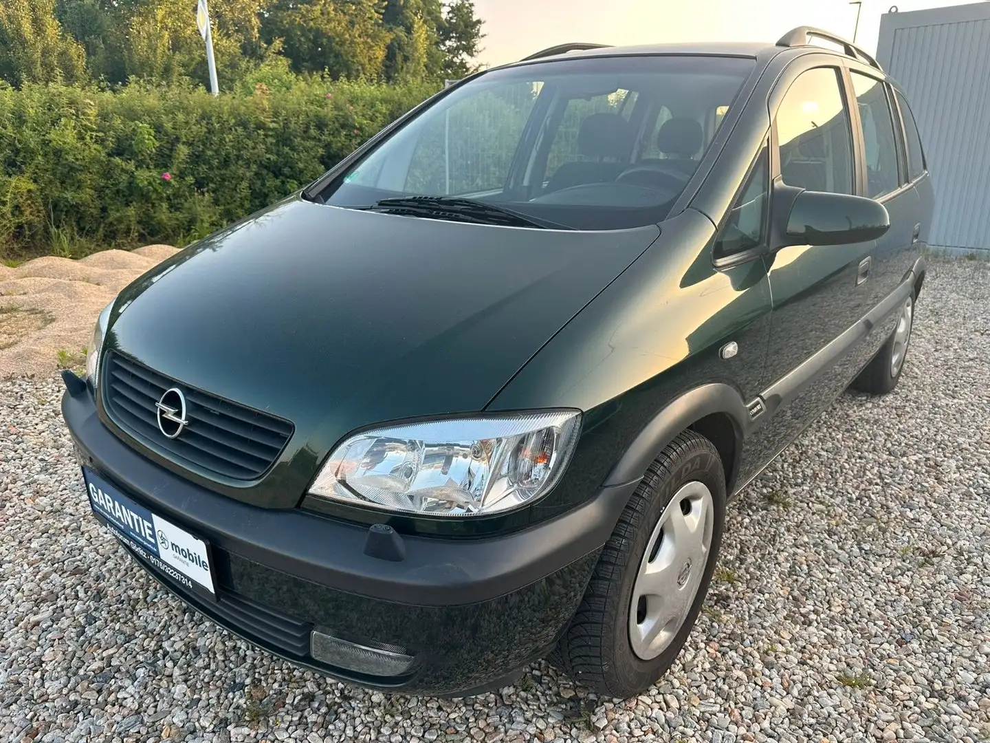 Opel Zafira 1.8*COMFORT*KLIMA*7SITZE*ZENTRAL*EXPORT! Grün - 1