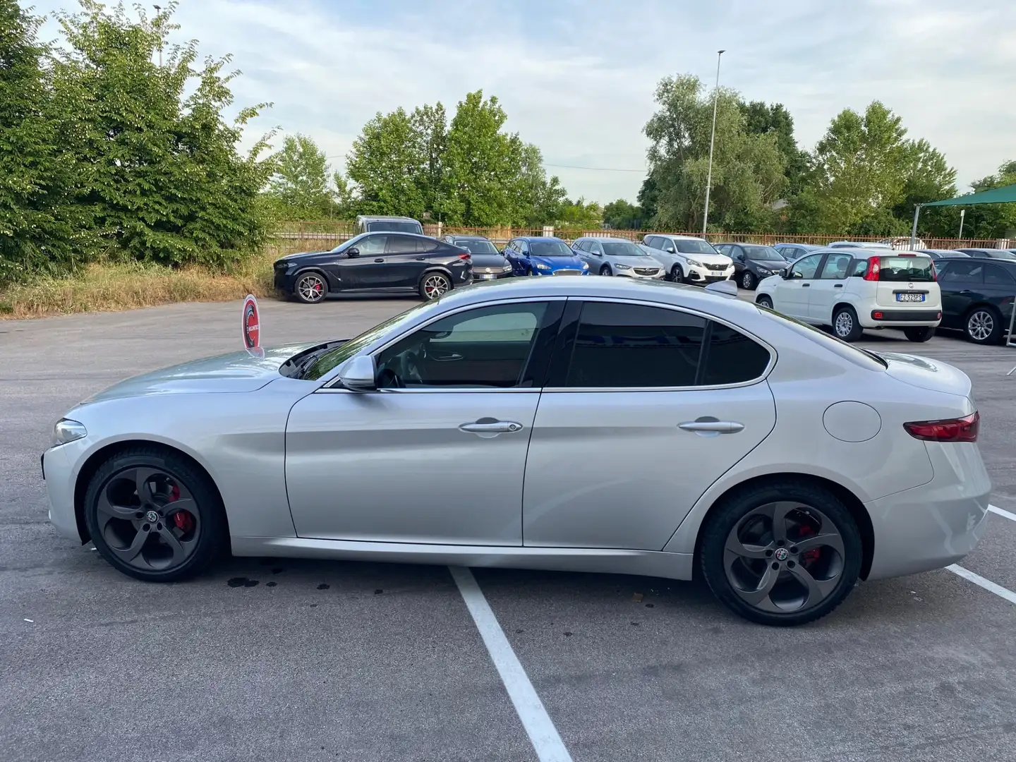 Alfa Romeo Giulia 2.2 Turbodiesel 190 CV AT8 Lusso Grigio - 2