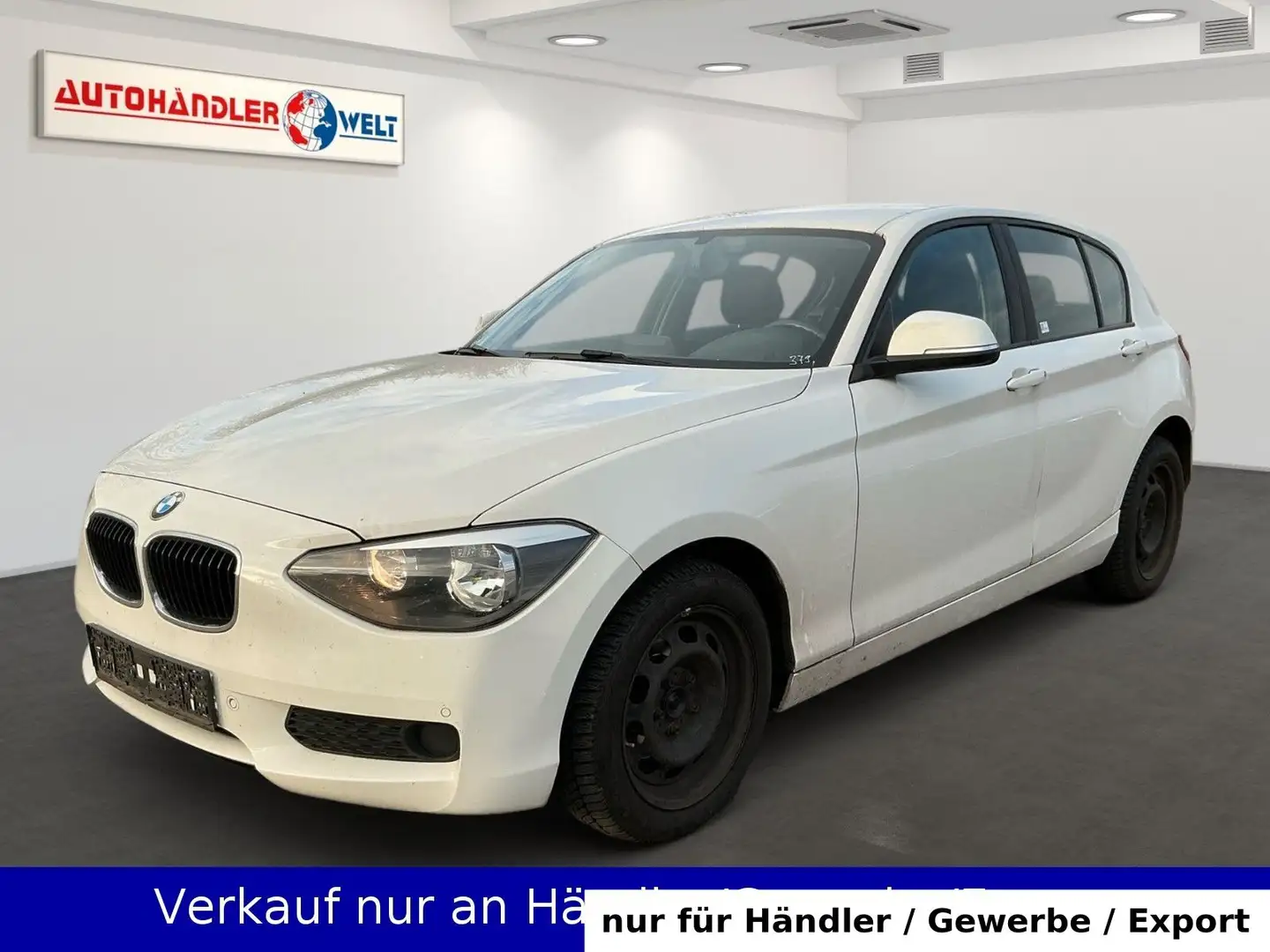 BMW 114 114i 5-trg. Klima Weiß - 1