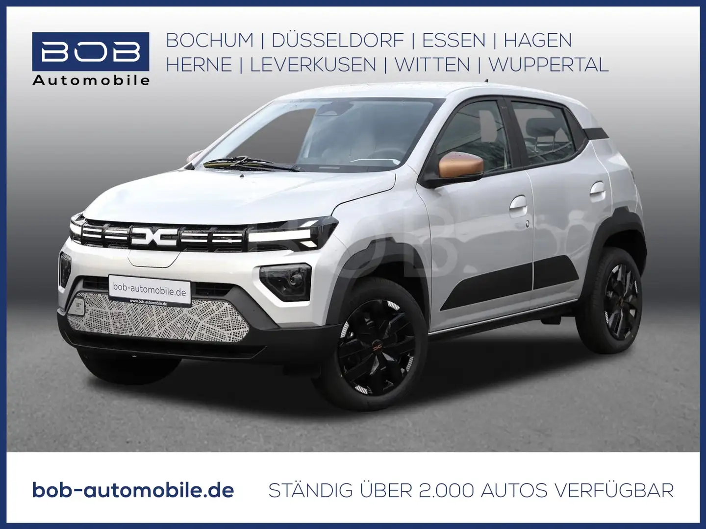 Dacia Spring Extreme ELECTRIC 65 NAVI PDC KLIMA BT ZV Šedá - 1