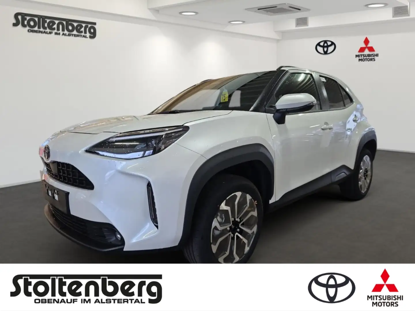 Toyota Yaris Cross 1.5 Hybrid Black & White FWD VVT-iE EU6d Weiß - 1