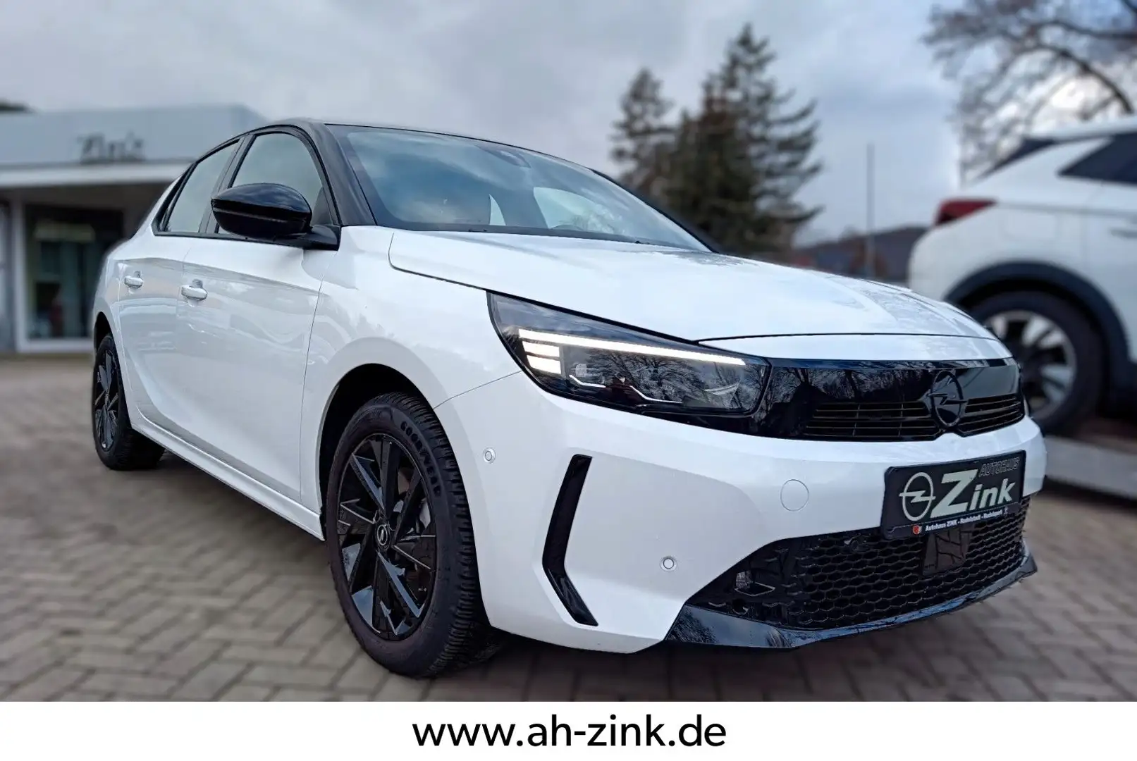 Opel Corsa F GS LED Kamera SHZ LHZ Keyless Weiß - 1