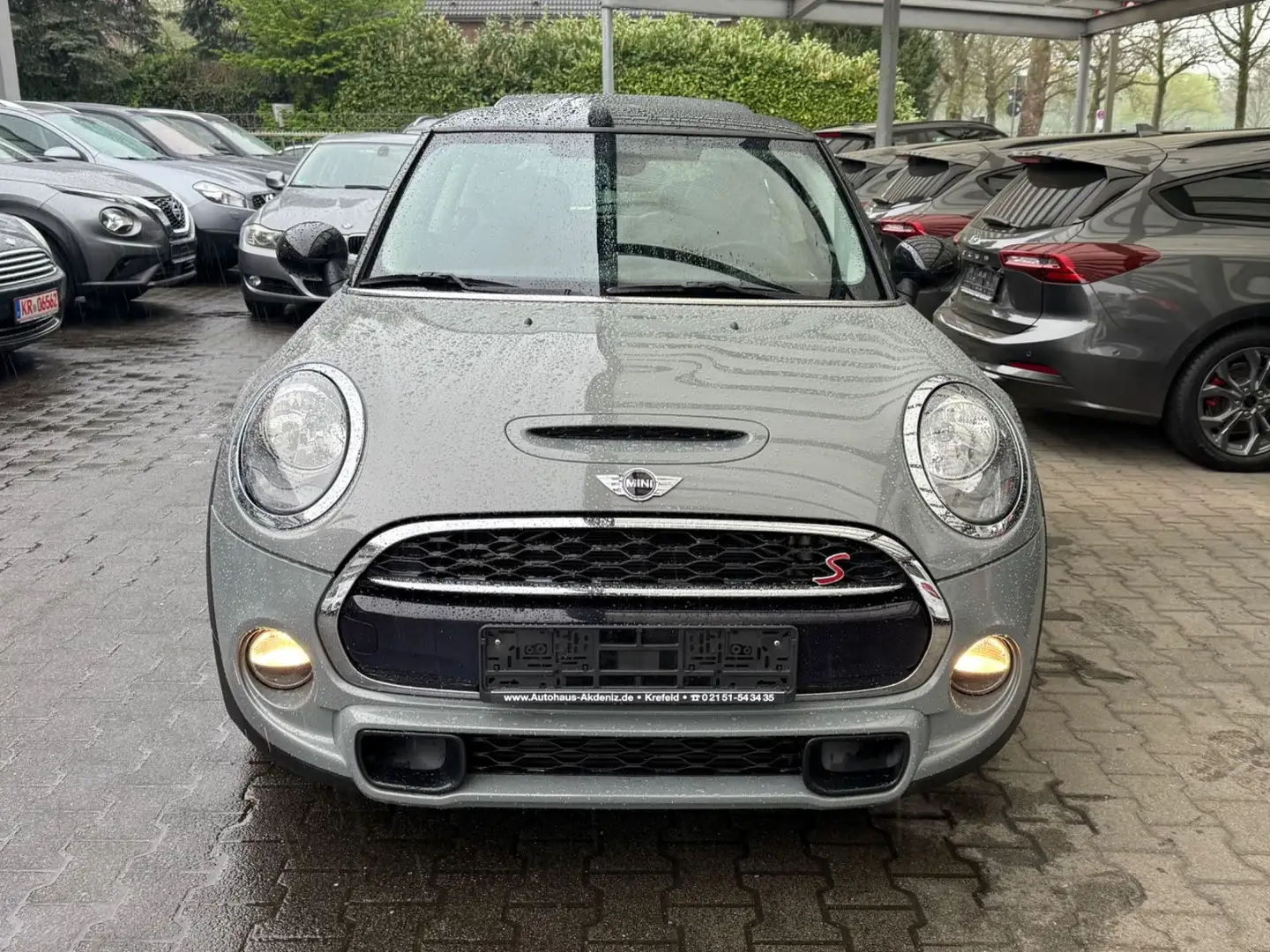 MINI Cooper SD 3-trg.|LEDER|NAVI|PANO| Szürke - 2