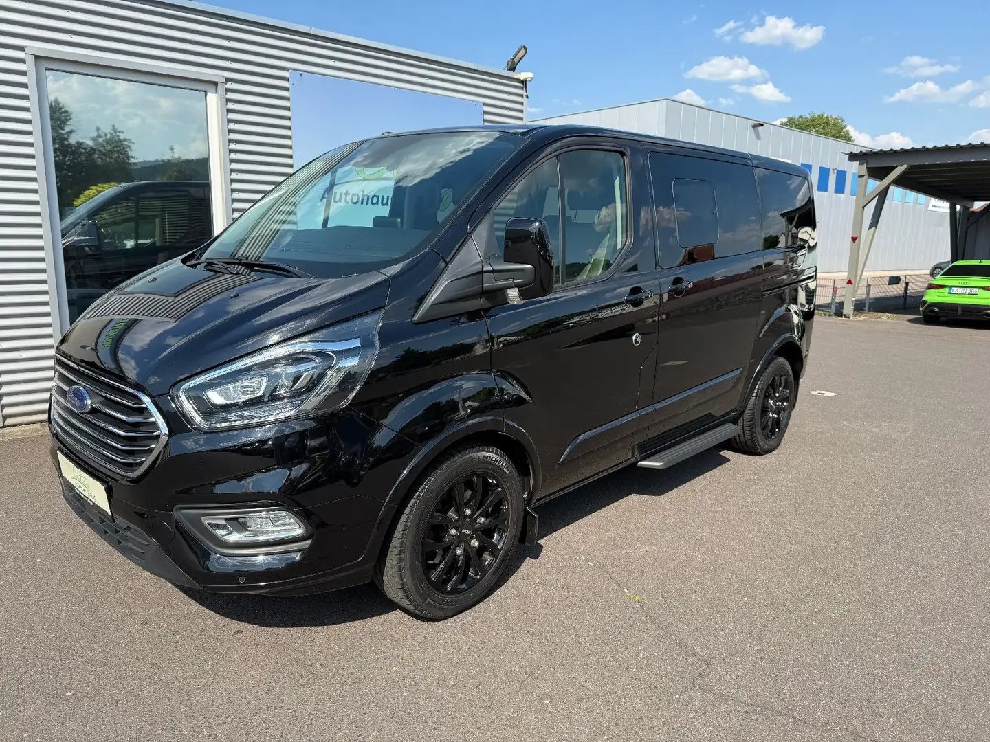 Ford Tourneo Custom Titanium X+AHK+BiXenon+8Sitze+SHZ Nero - 1