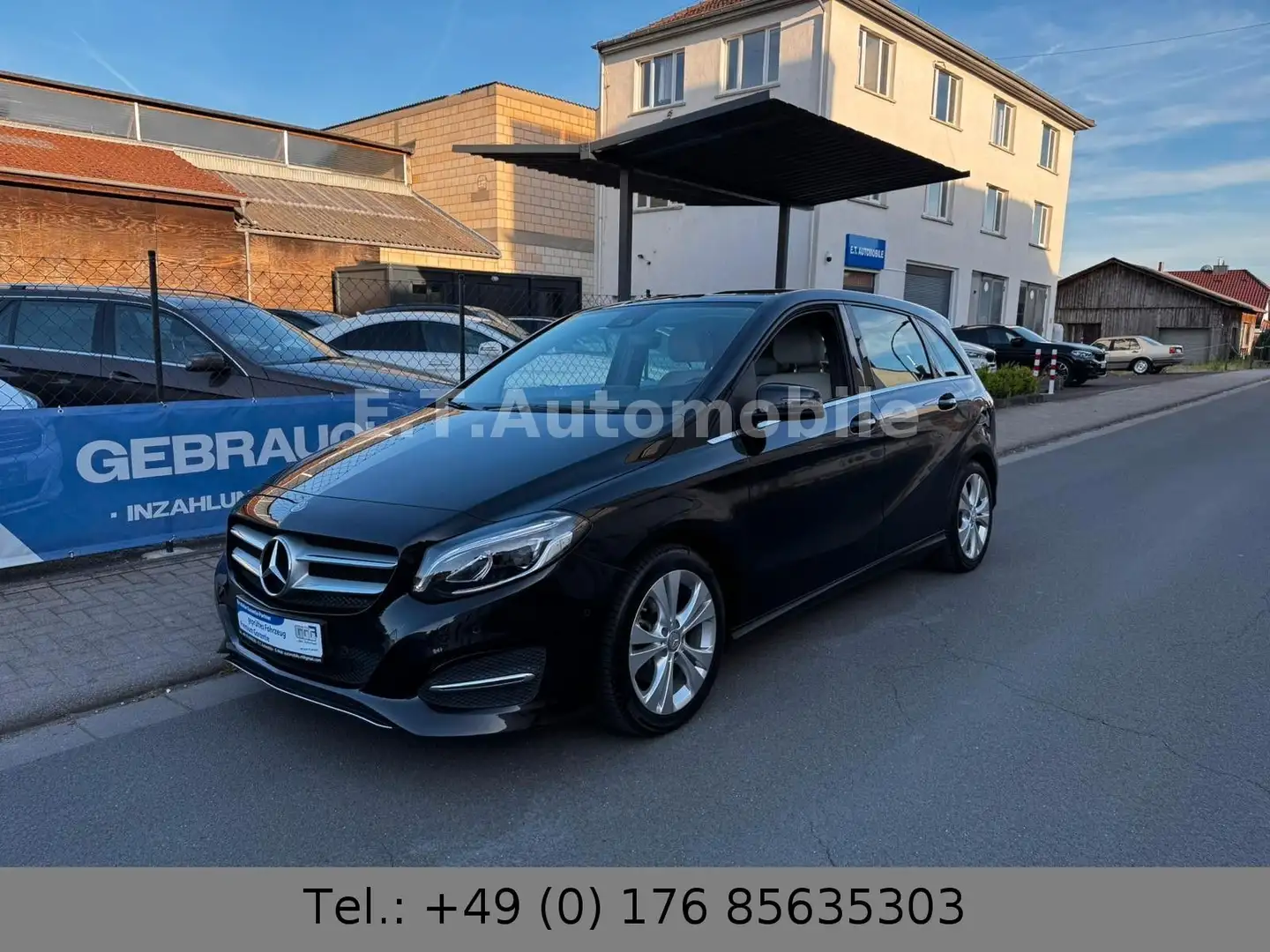 Mercedes-Benz B 200 B200 Automatik*Standheizung*Scheckheft*1 Hand* Zwart - 1