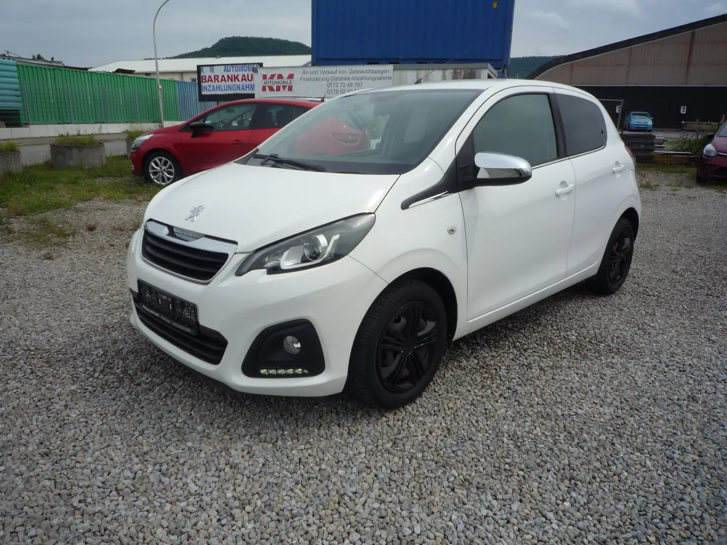 Peugeot 108 Style*TÜV NEU*KAMERA*SHZ*USB*44Tkm Blanco - 1