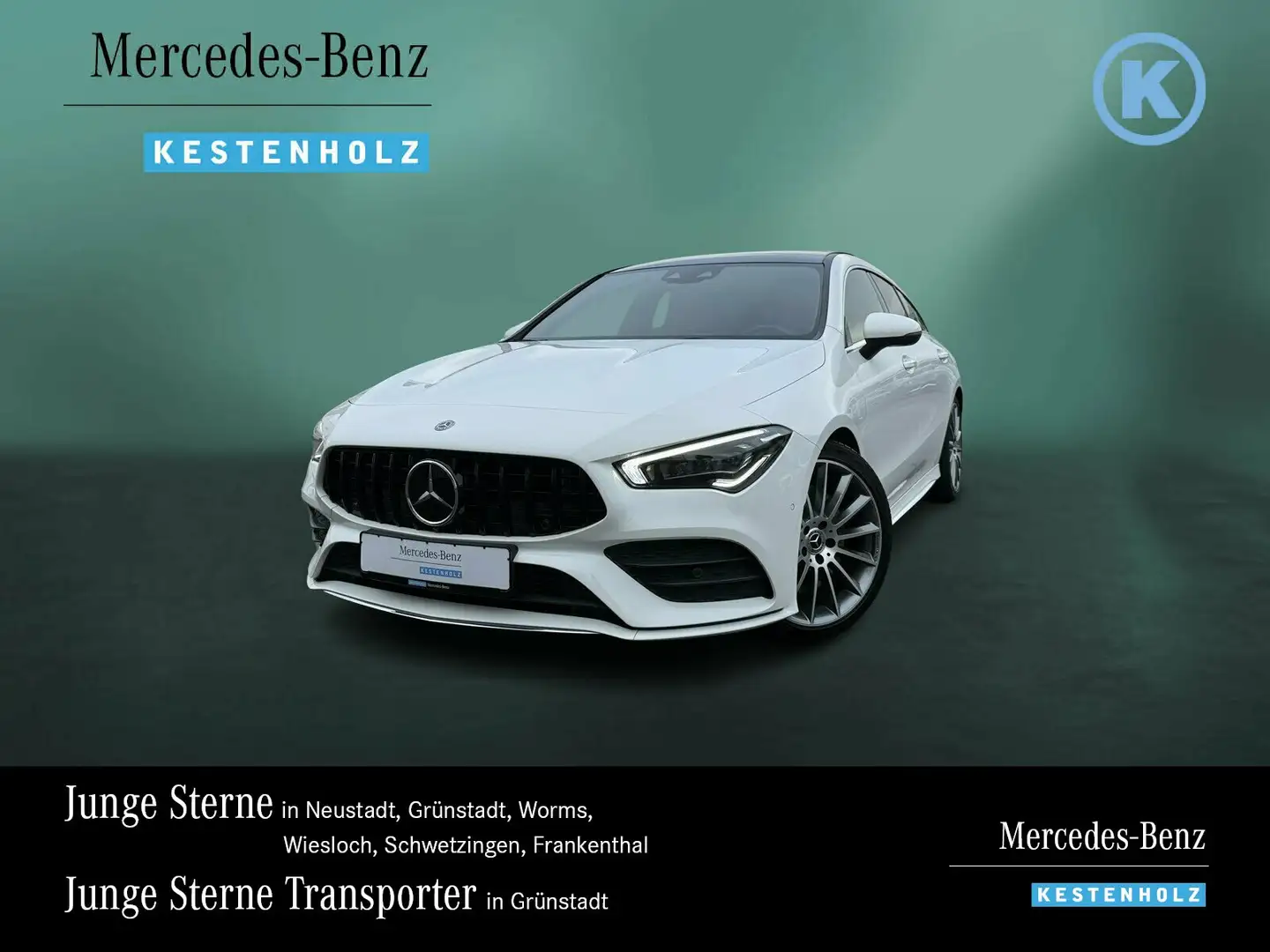 Mercedes-Benz CLA 250 CLA 250 SB AMG+PANO+DISTRONIC+360°+MLED+EASYPACK Blanc - 1