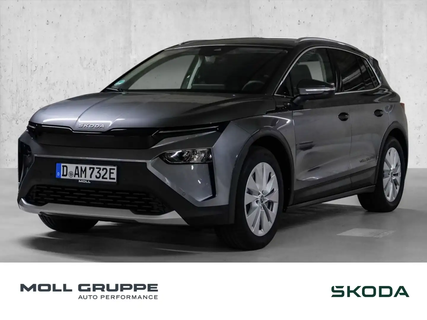 Skoda Elroq 85 Loft KLIMA ACC AKUSTIKGLAS ALCANTARA Gris - 1