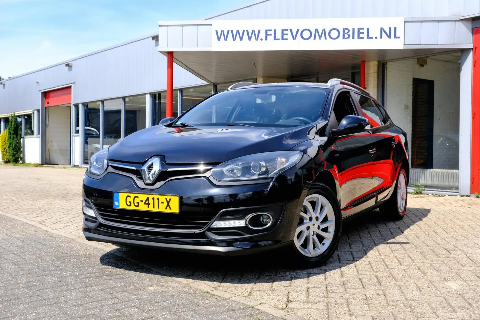 Renault Megane Estate 1.5 dCi Limited Navi|Clima|LMV Zwart - 1