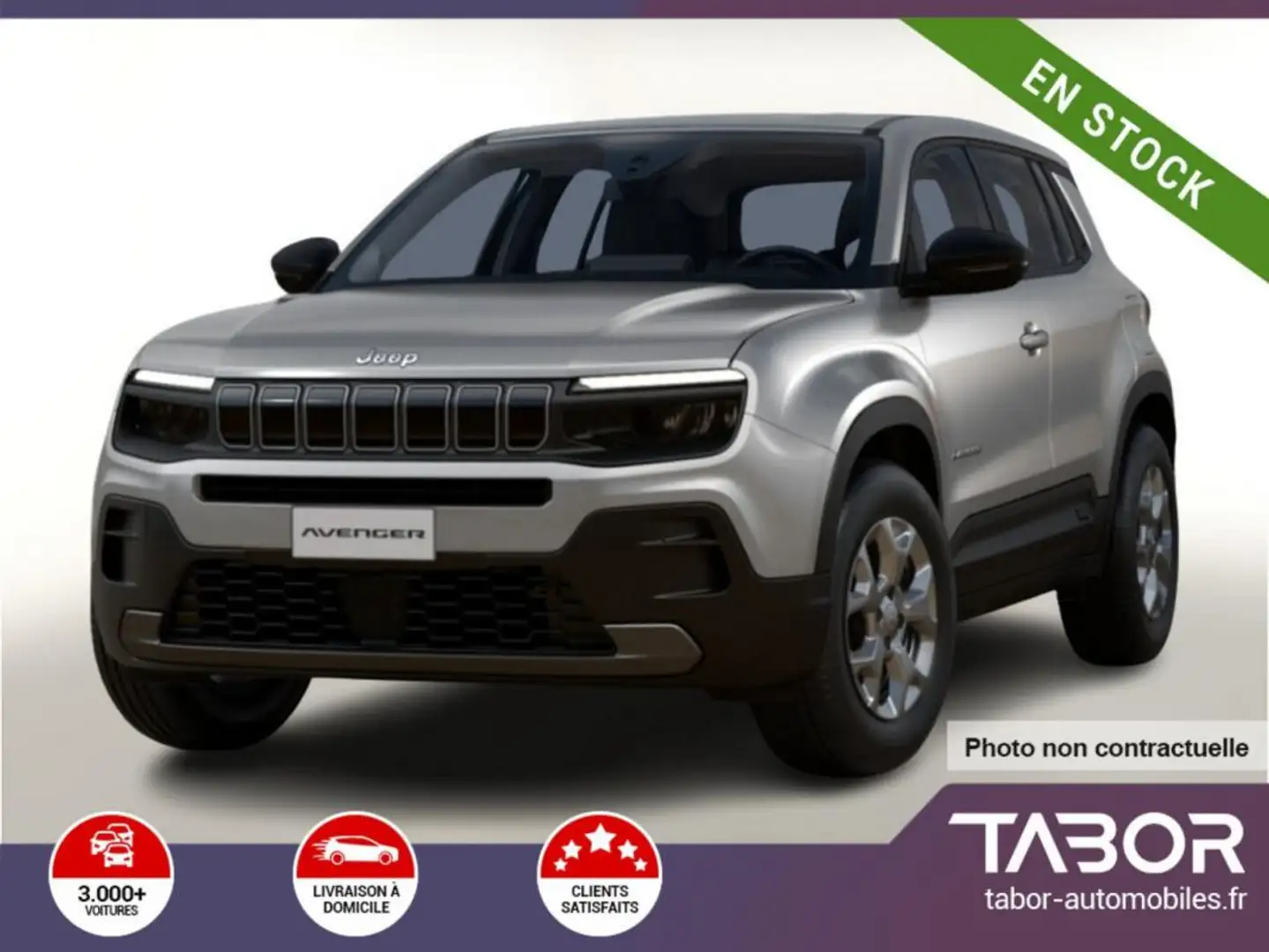 Jeep Avenger 1.2 MHEV 110 DTC Longitude LED PDC Gris - 1