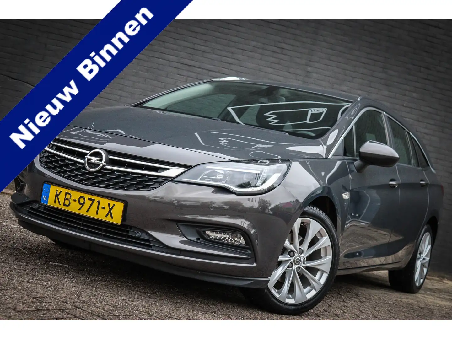 Opel Astra Sports Tourer 1.0 Edition Airco/Navi/Camera/Cruise Gris - 1