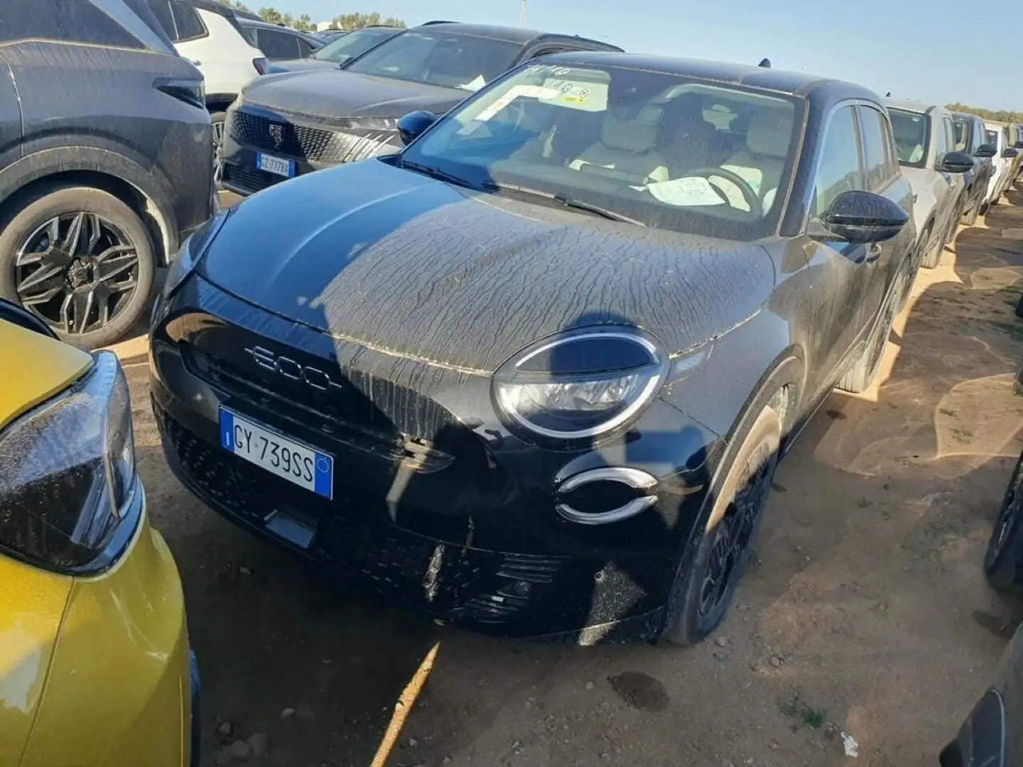 Fiat 600 600 Hybrid 100 CV DCT MHEV La Prima Nero - 2