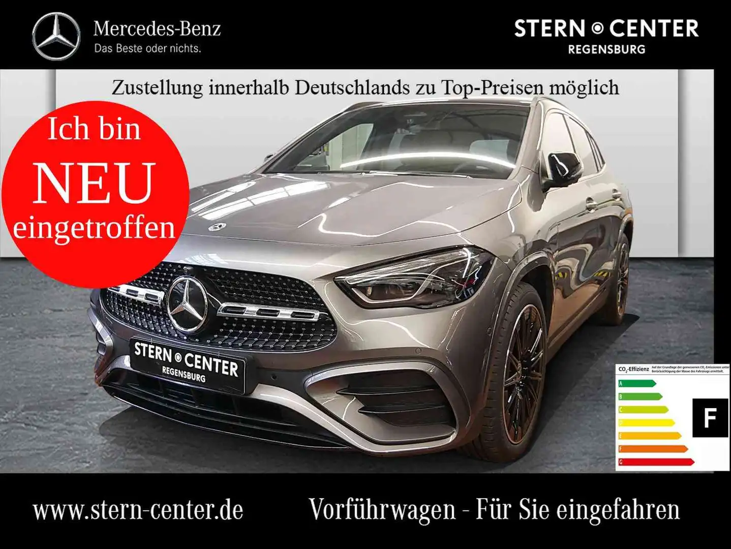 Mercedes-Benz GLA 200 AMG MBUX MBeam Night Ambiente Fahrassist Grau - 1