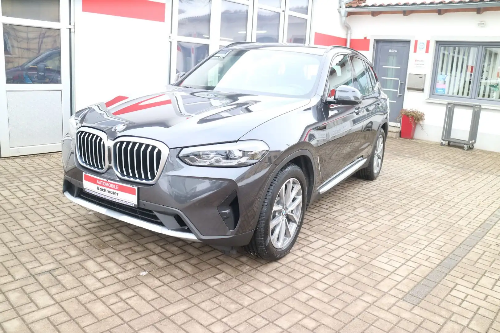 BMW X3 xDrive 30 d-M-Sport-PANO-Vollleder-ALU-19 Grau - 1