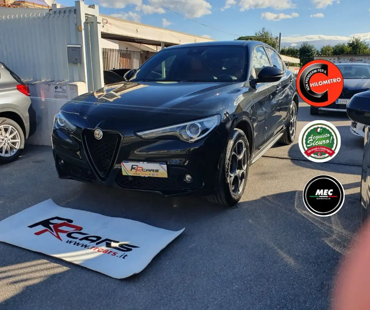 Alfa Romeo Stelvio Stelvio 2020 2.2 t Sprint Q4 190cv auto Nero - 1