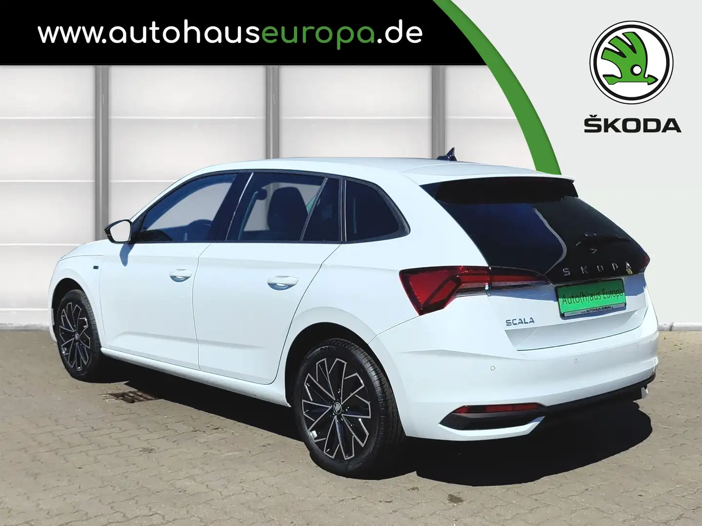 Skoda Scala 1.0 TSI Tour ACC NAV SpurH SpurW LED AHK SHZ beh. Weiß - 2