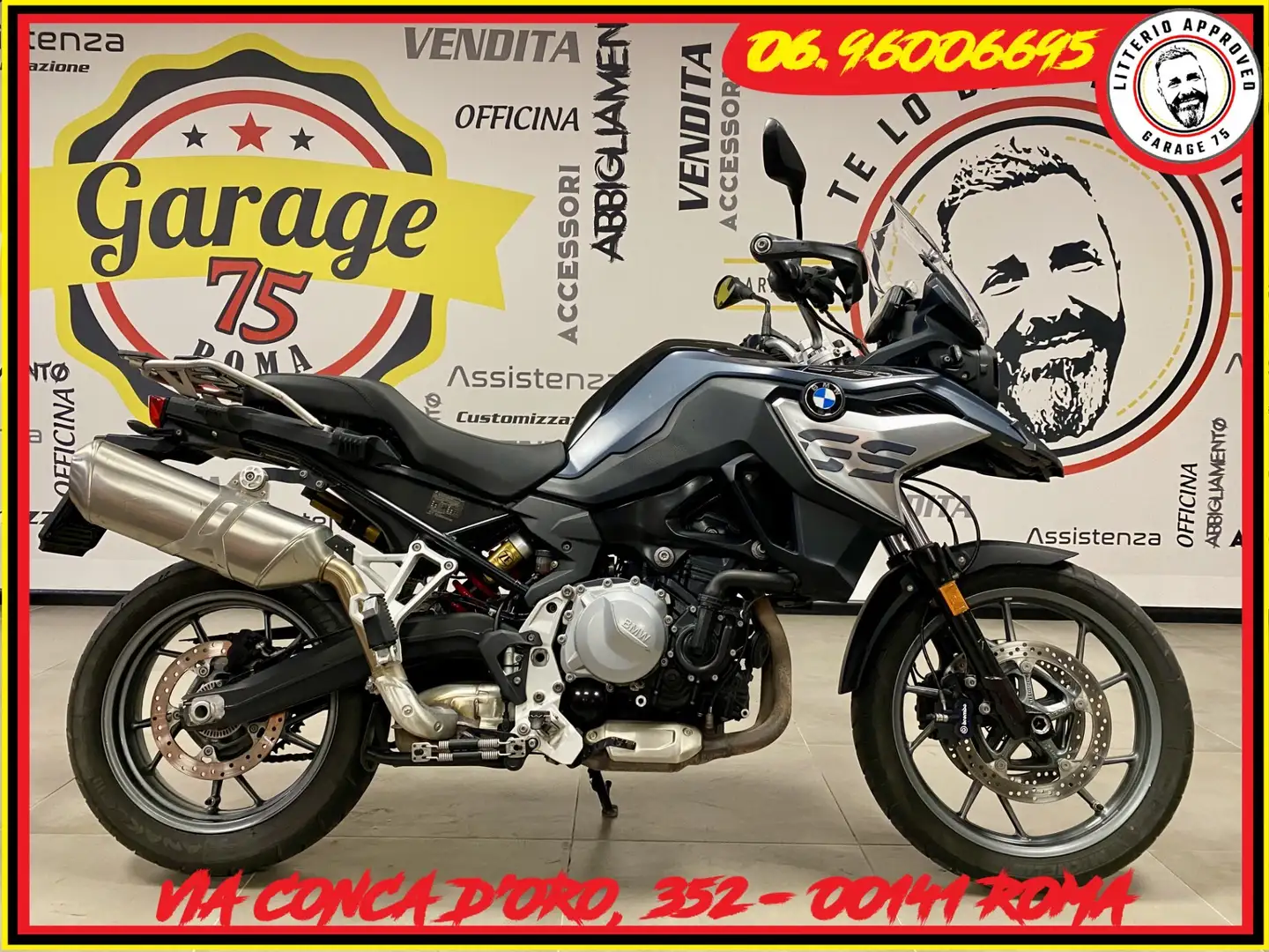 BMW F 750 GS Albastru - 1
