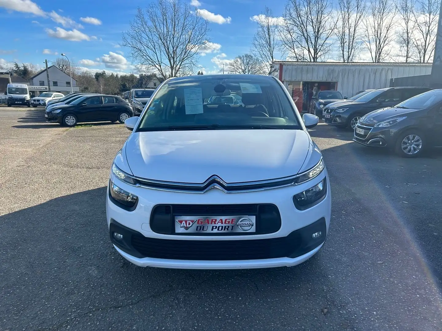 Citroen C4 Picasso BLUEHDI 100CH BUSINESS S\u0026S Blanc - 2