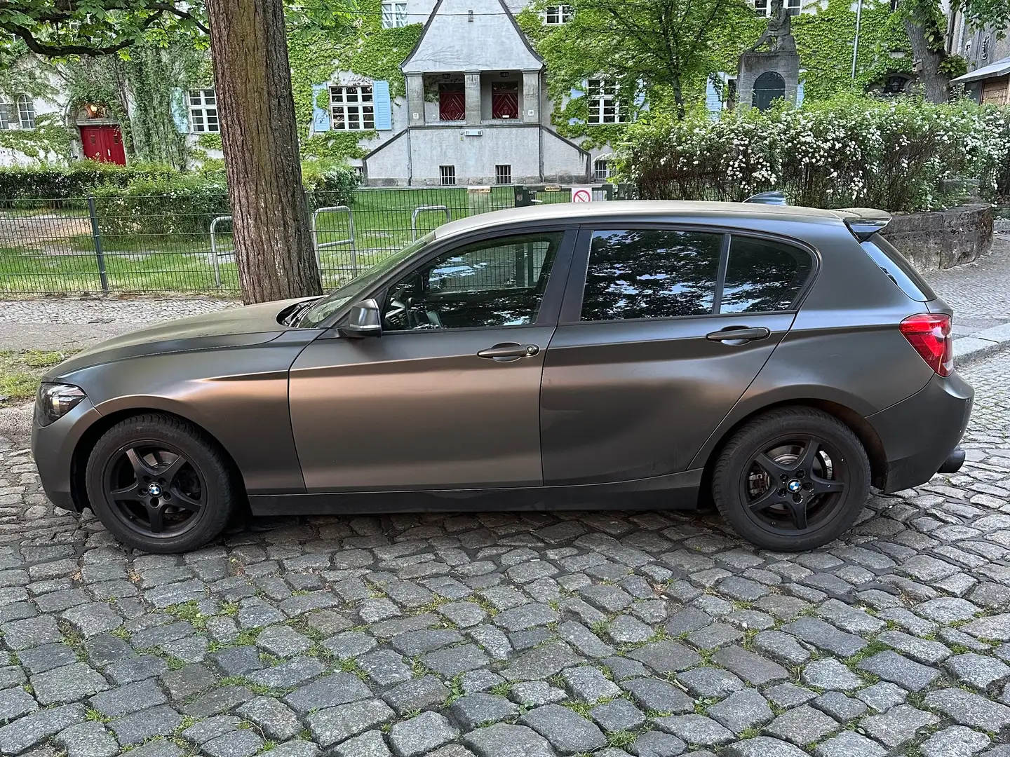 BMW 116 116d Aut. Sport Line Groen - 2