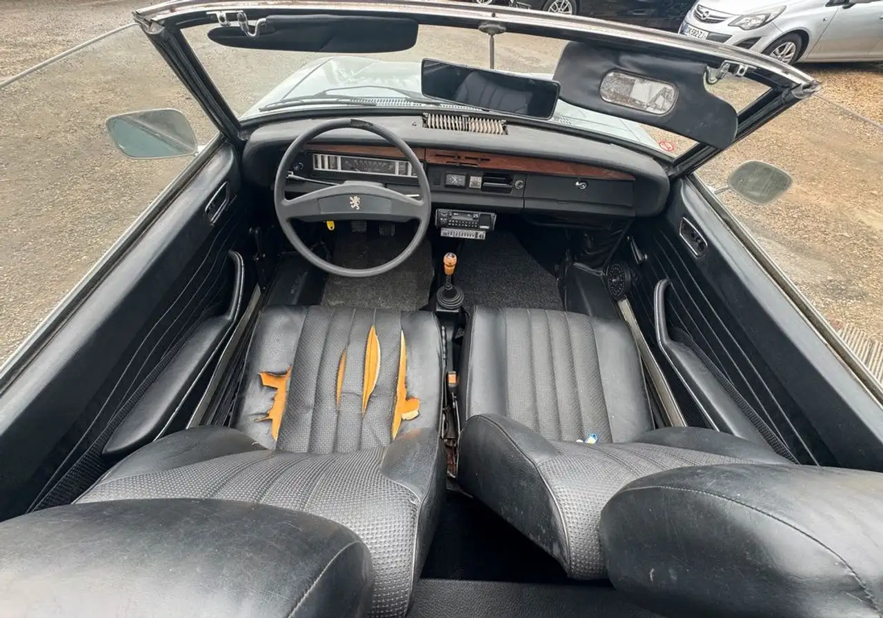 Peugeot 304 cabriolet a restaurer esthetiquement demarre et roule, foto 2