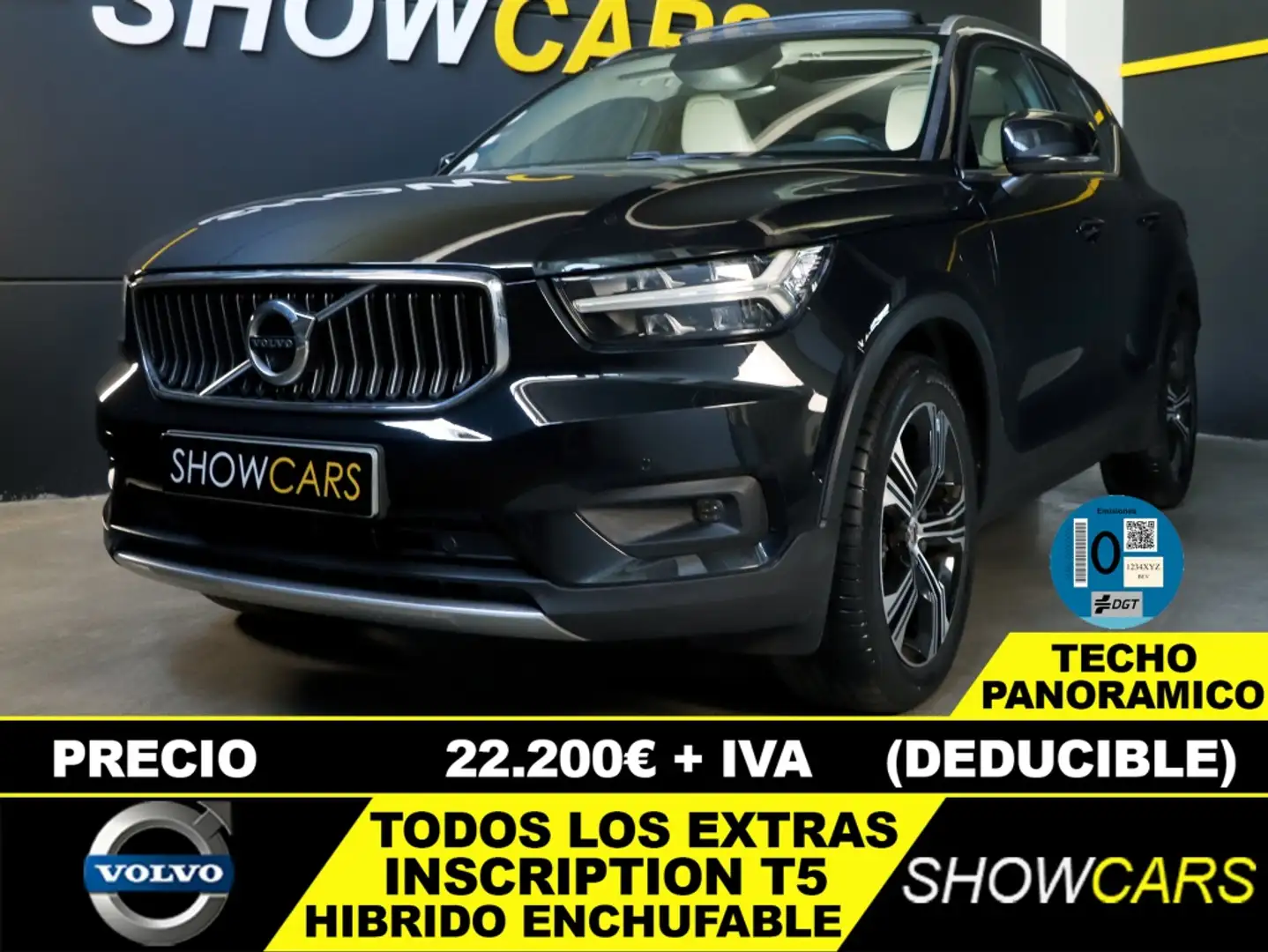 Volvo XC40 T5 Twin Inscription Aut. Negro - 1