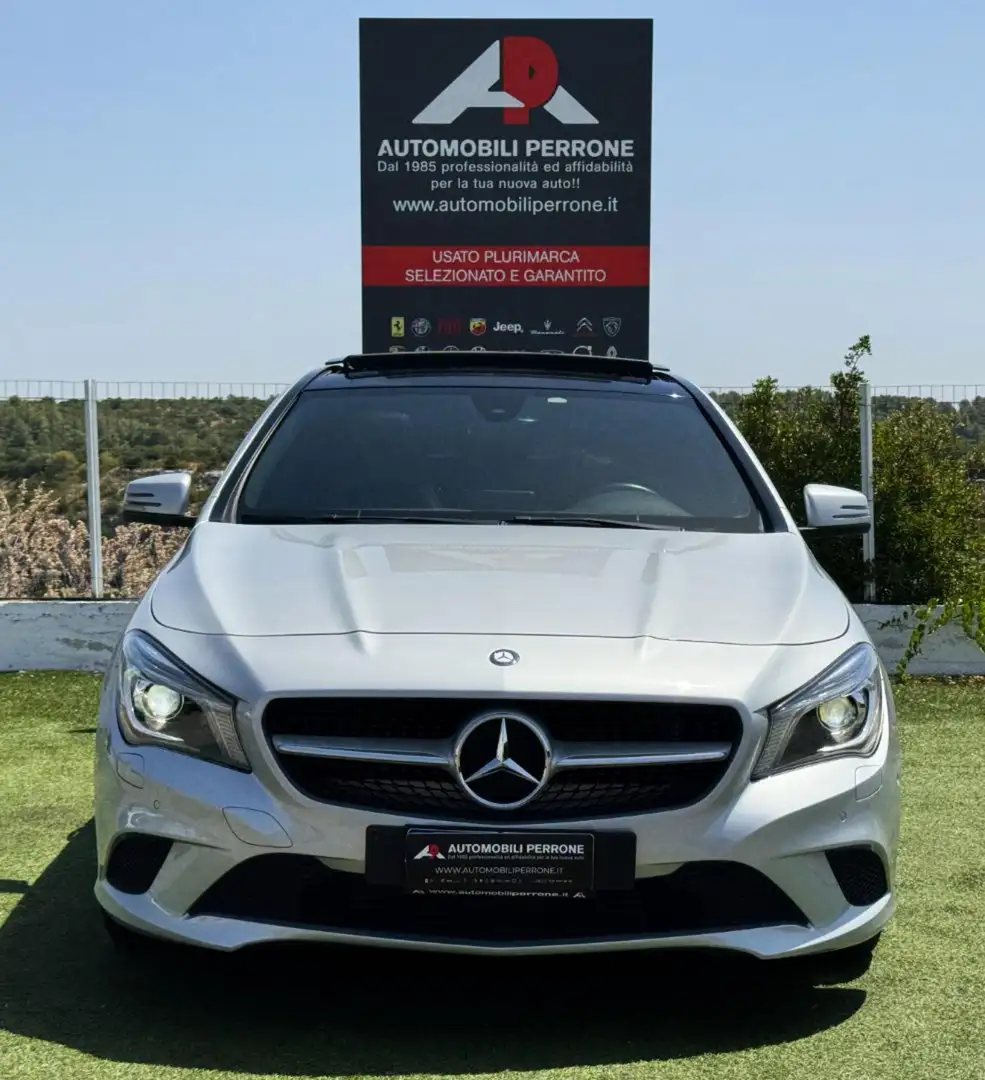 Mercedes-Benz CLA 220 d 177cv Automatic Sport (Tetto/App/Led/Pelle) Silber - 2