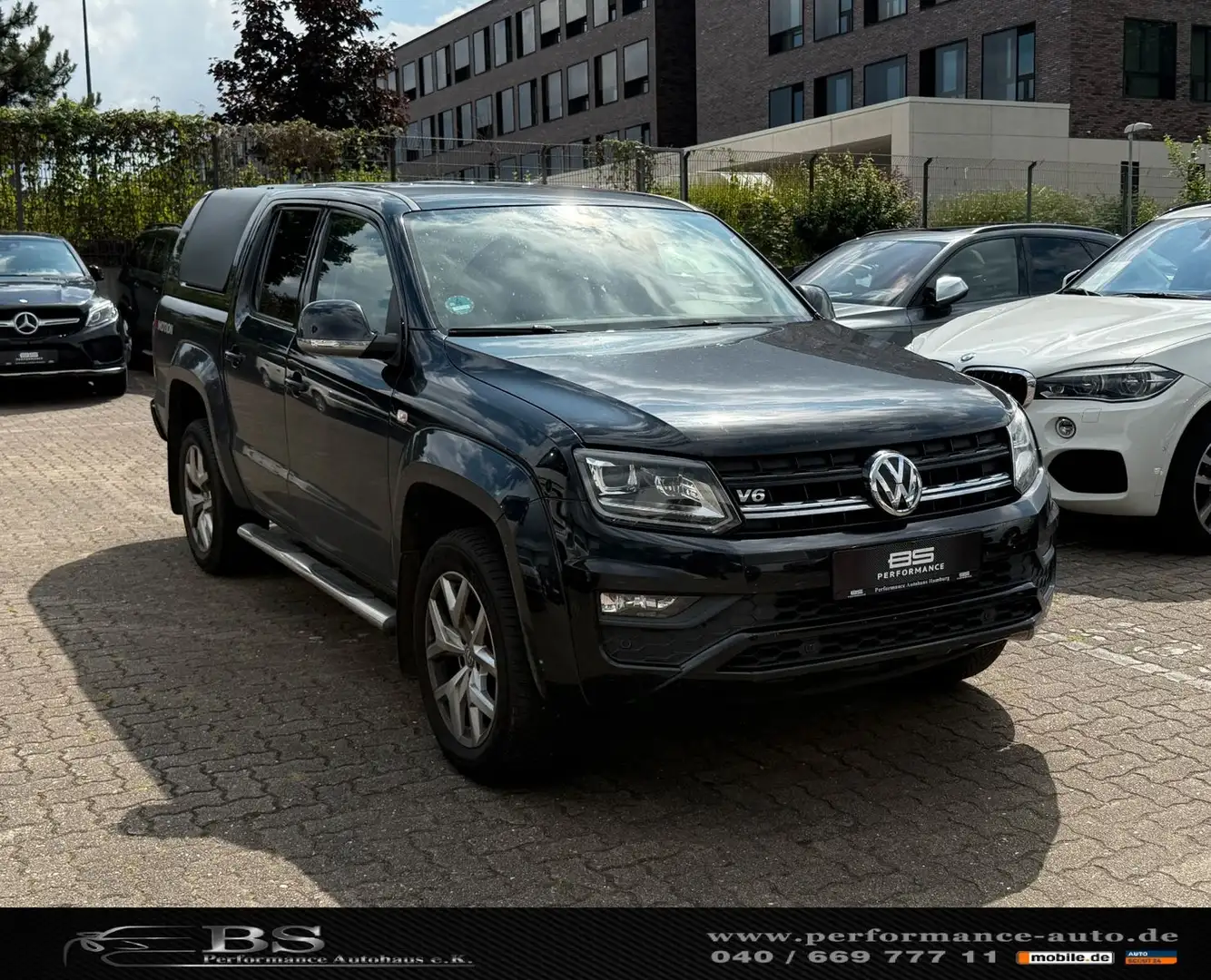Volkswagen Amarok 3.0 TDI V6 Comfortline DoubleCab 4Motion Schwarz - 1