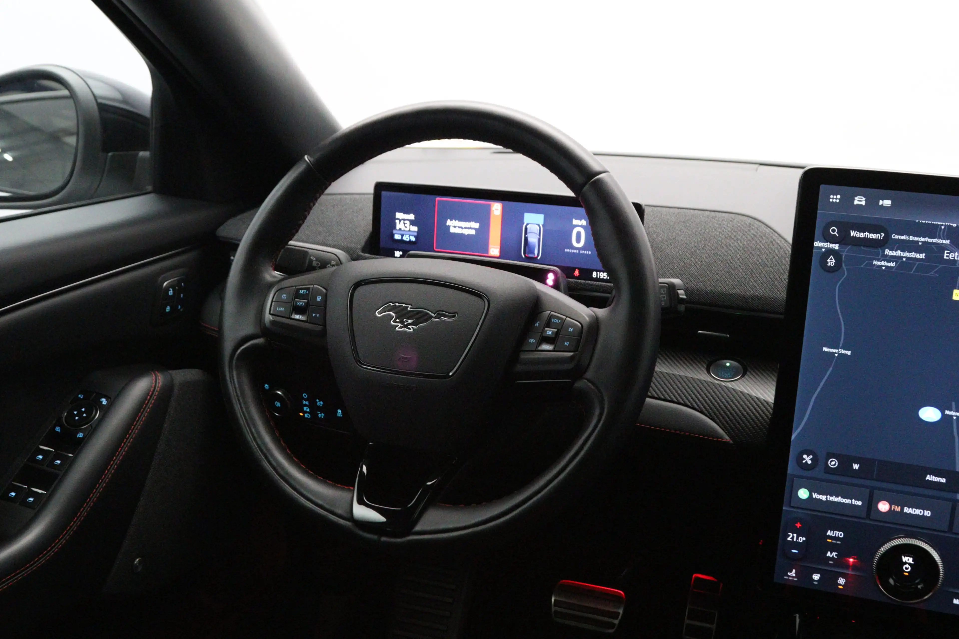 Ford Mustang Mach-E Premium AWD 270 PK 75 kWh , SOH 95 %, Panoramadak, — photo 8