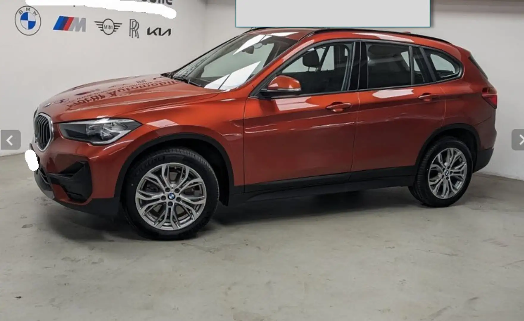 BMW X1 sDrive 20dA (4.75) Naranja - 2