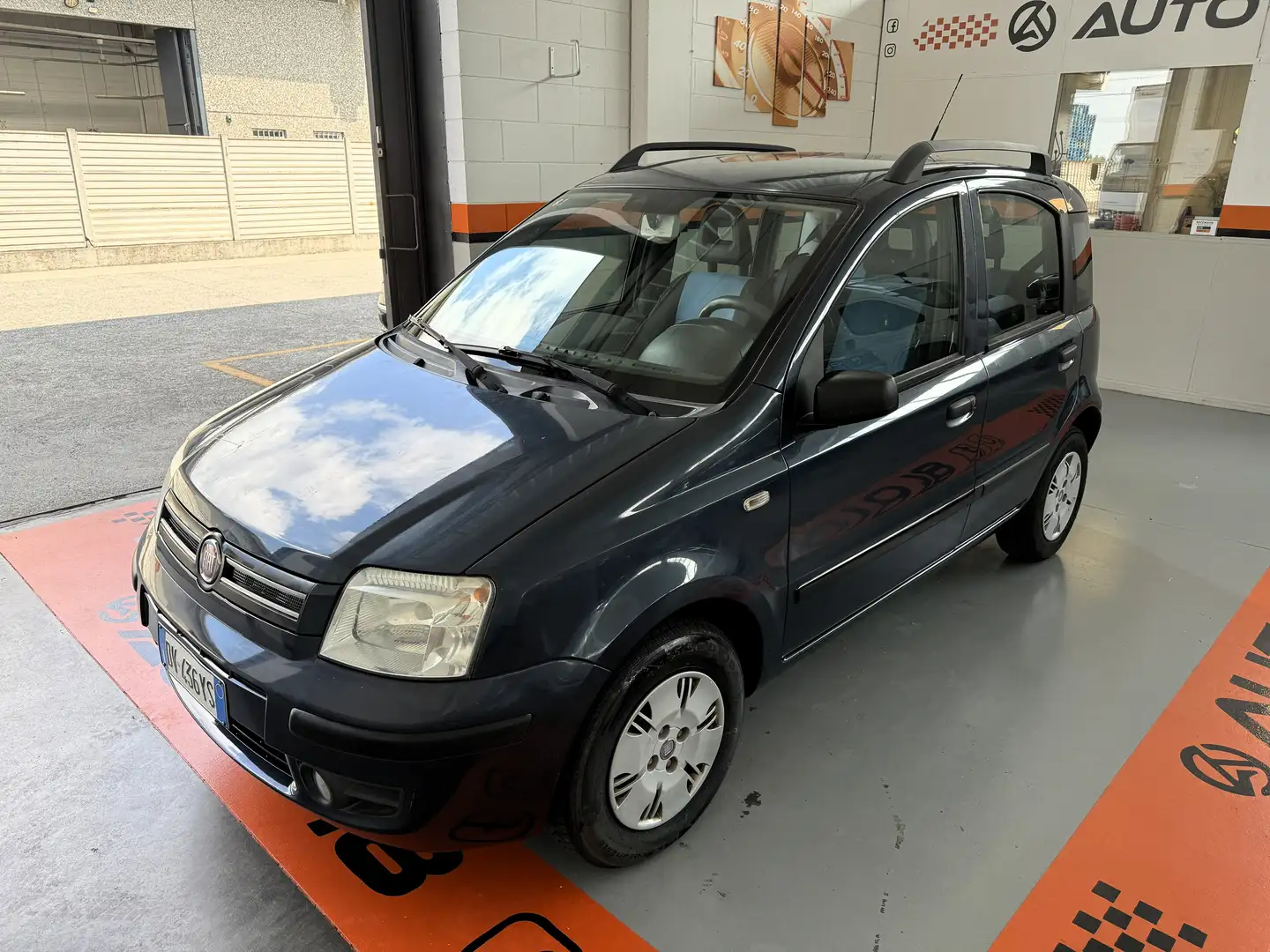 Fiat Panda 1.2 Dynamic+Aria Condiziona+Leggermente grandinata Blu/Azzurro - 1
