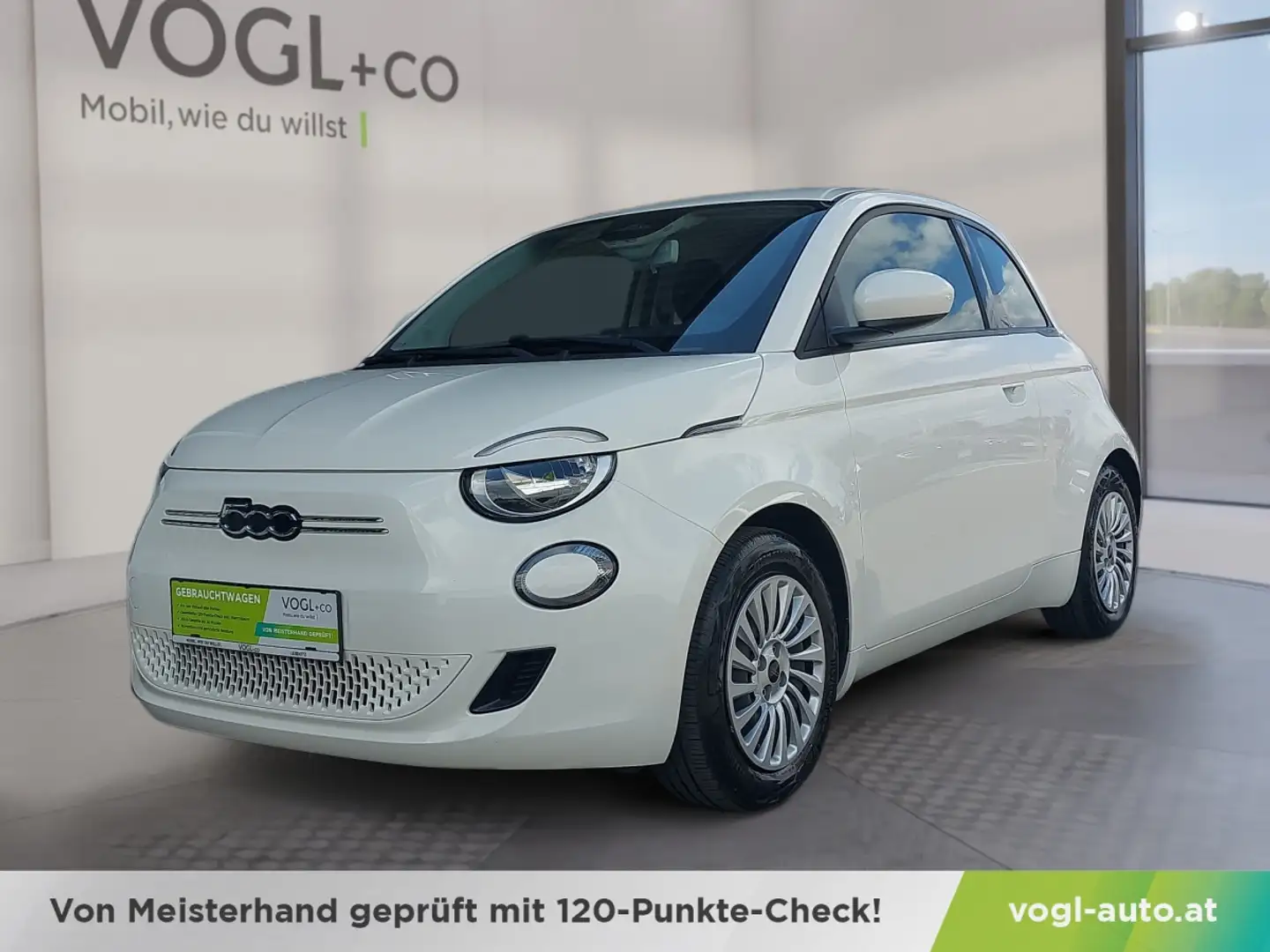 Fiat 500e 42kWh Weiß - 1
