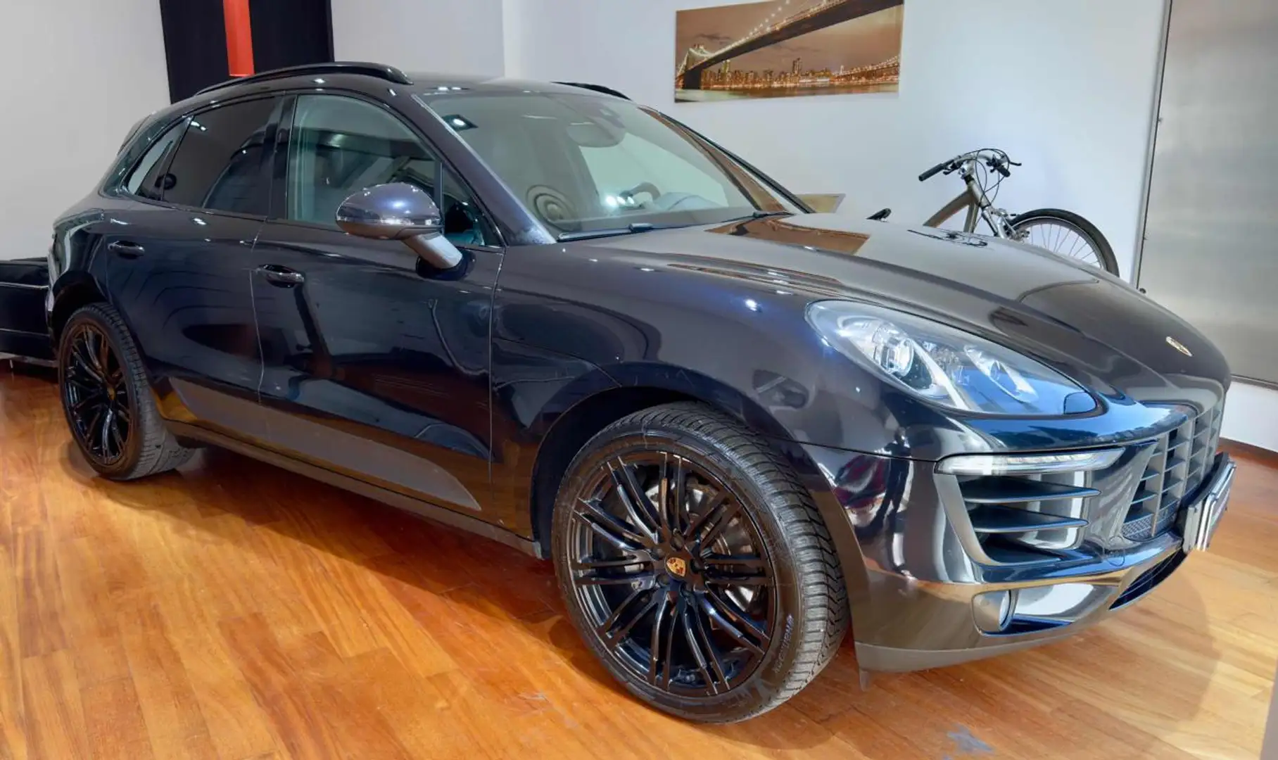 Porsche Macan 3.0 S Diesel BOSE CERCHI 21 GANCIO TRAINO SOSPENS. Schwarz - 1