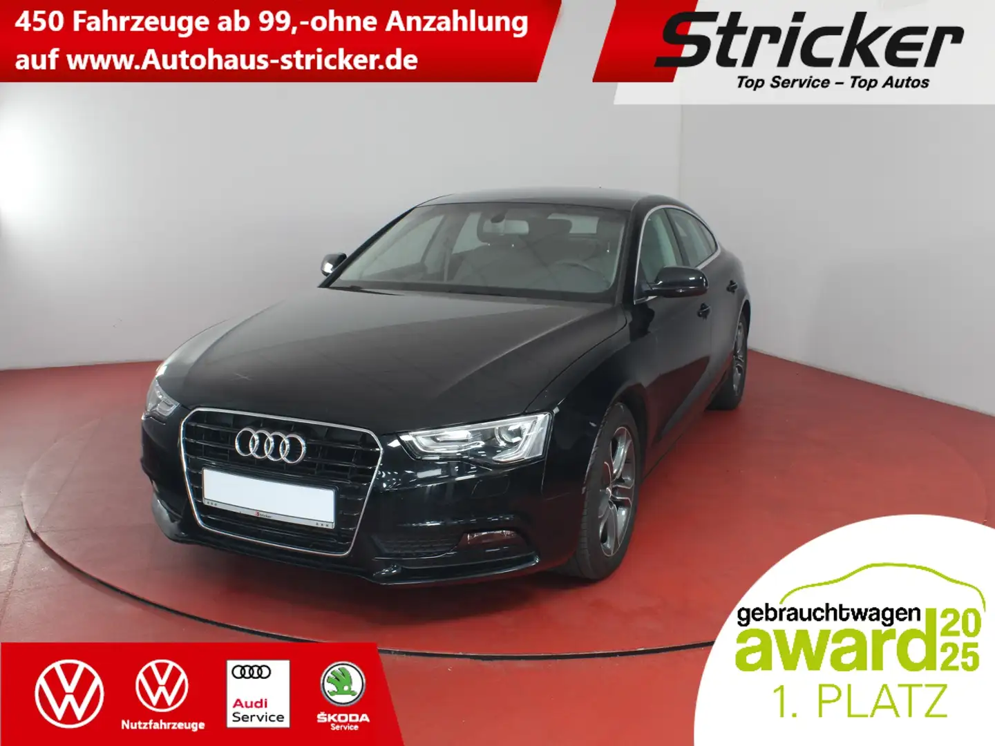 Audi A5 Sportback 1.8TFSI TÜV bis 06/2027 Xenon Bluetooth Negro - 1