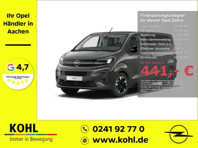 Opel Zafira GS 2.2D 180PS AT8 7-Sitzer AHK Panorama StandHZG N