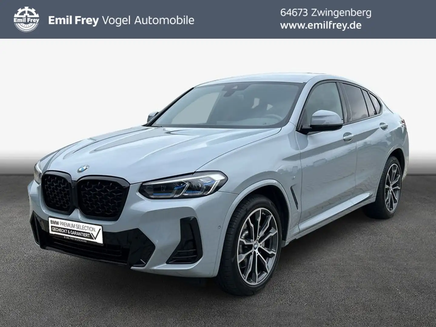 BMW X4 xDrive30d Aut. Laserlicht HiFi Klimaautomatik Grau - 1