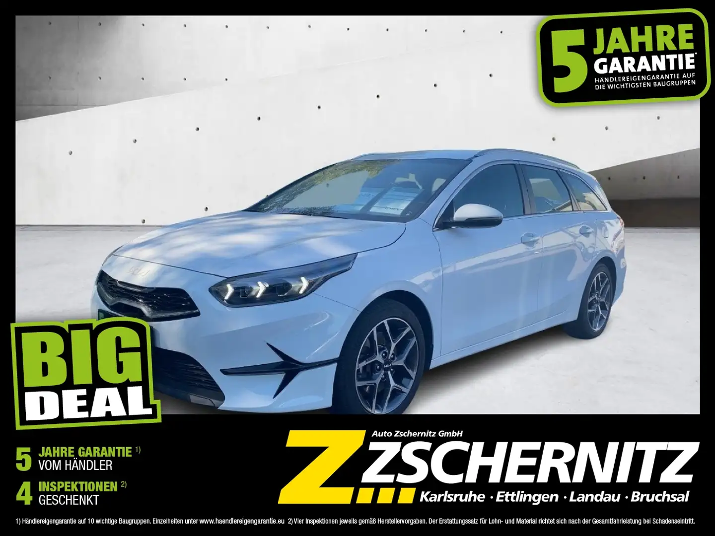 Kia Ceed SW / cee'd SW Ceed Sportswagon 1.6 CRDi  Spirit Weiß - 1