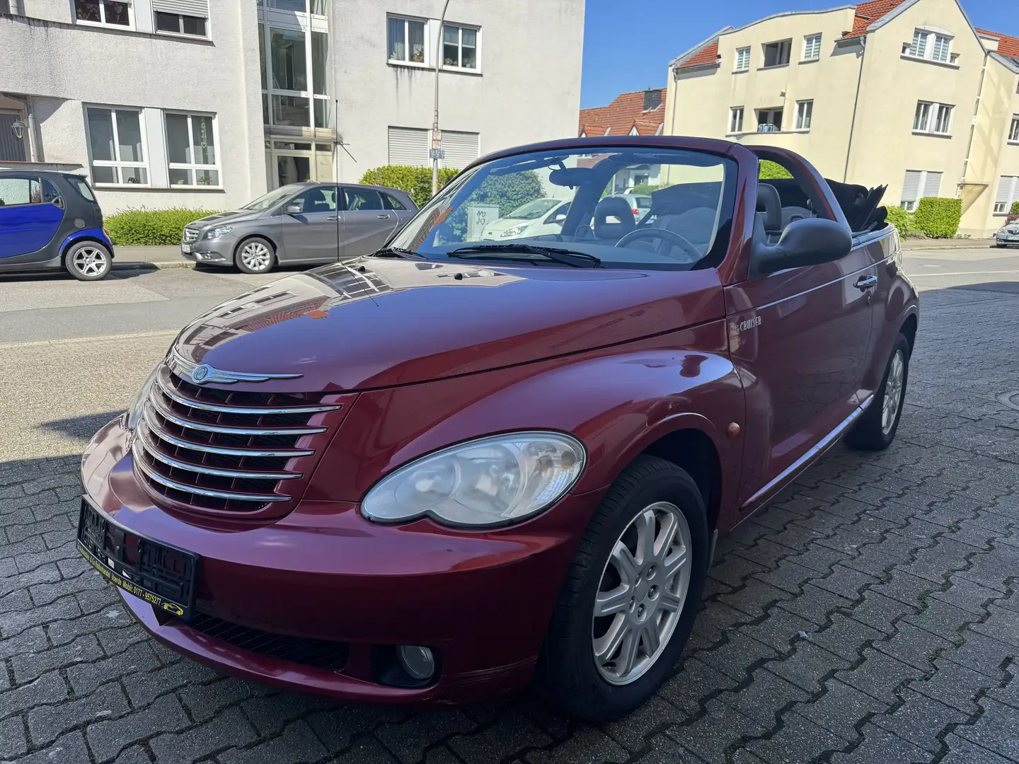 Chrysler PT Cruiser Cabrio 2.4 Touring Tüv Neu 2.Hand Klima Rojo - 2