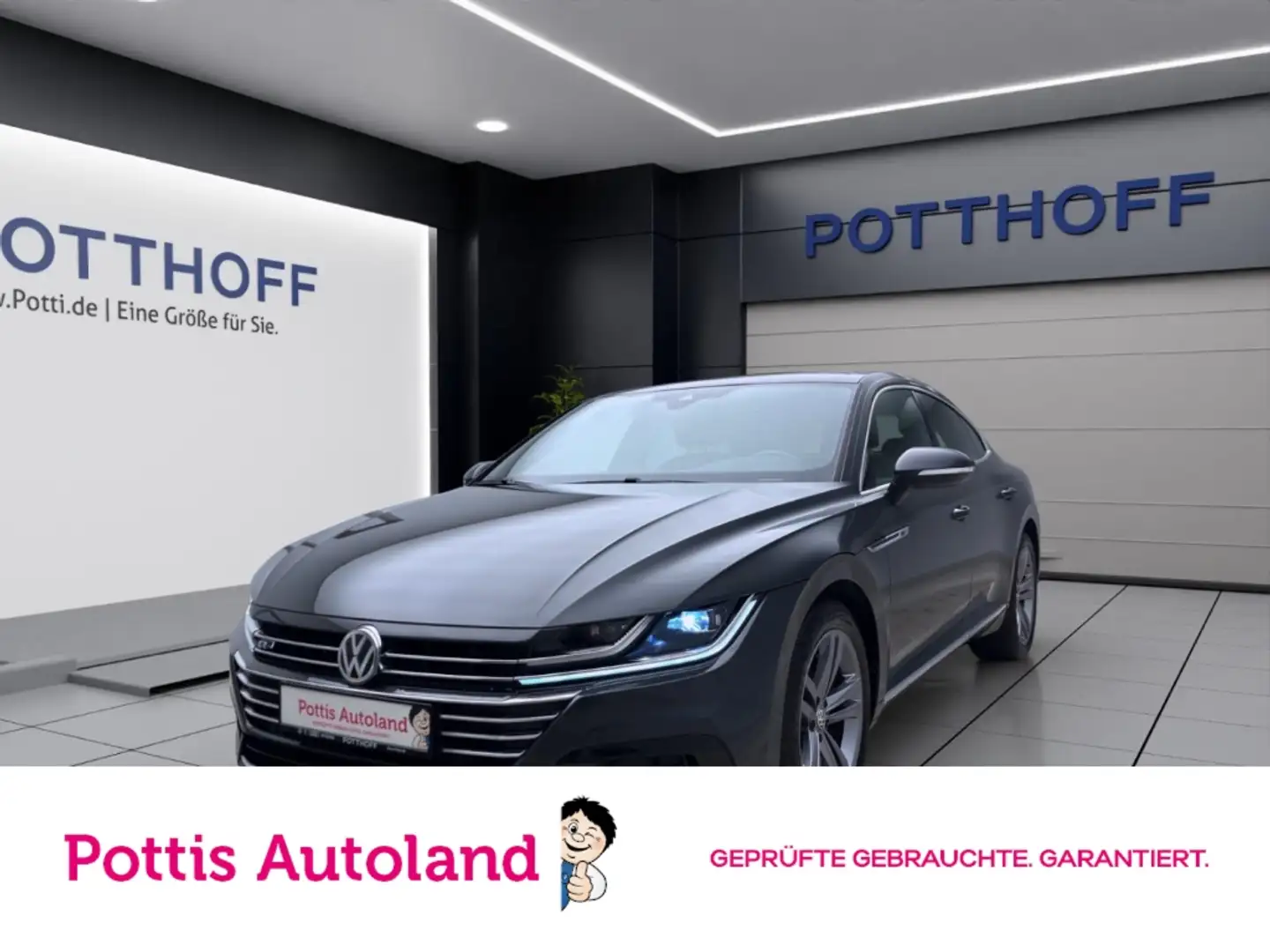 Volkswagen Arteon 2.0 TSI DSG R-LINE PANO LED DYNAUDIO ACC Grau - 1
