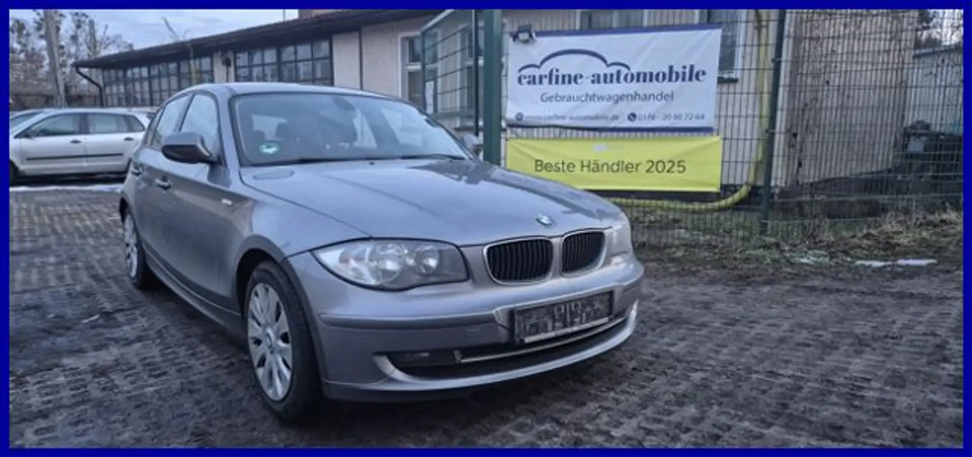 BMW 116 d 2.Hand Euro-5 HU:10-27 Temp. PDC Sitzhzg Grau - 1