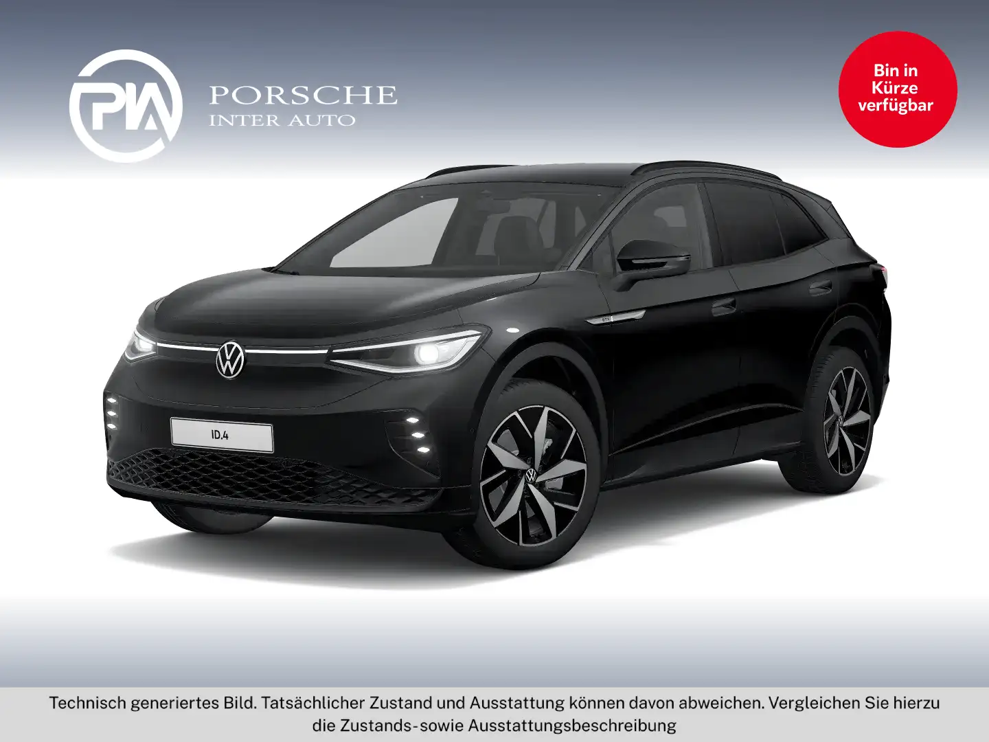 Volkswagen ID.4 GTX 4MOTION 220 kW Schwarz - 1